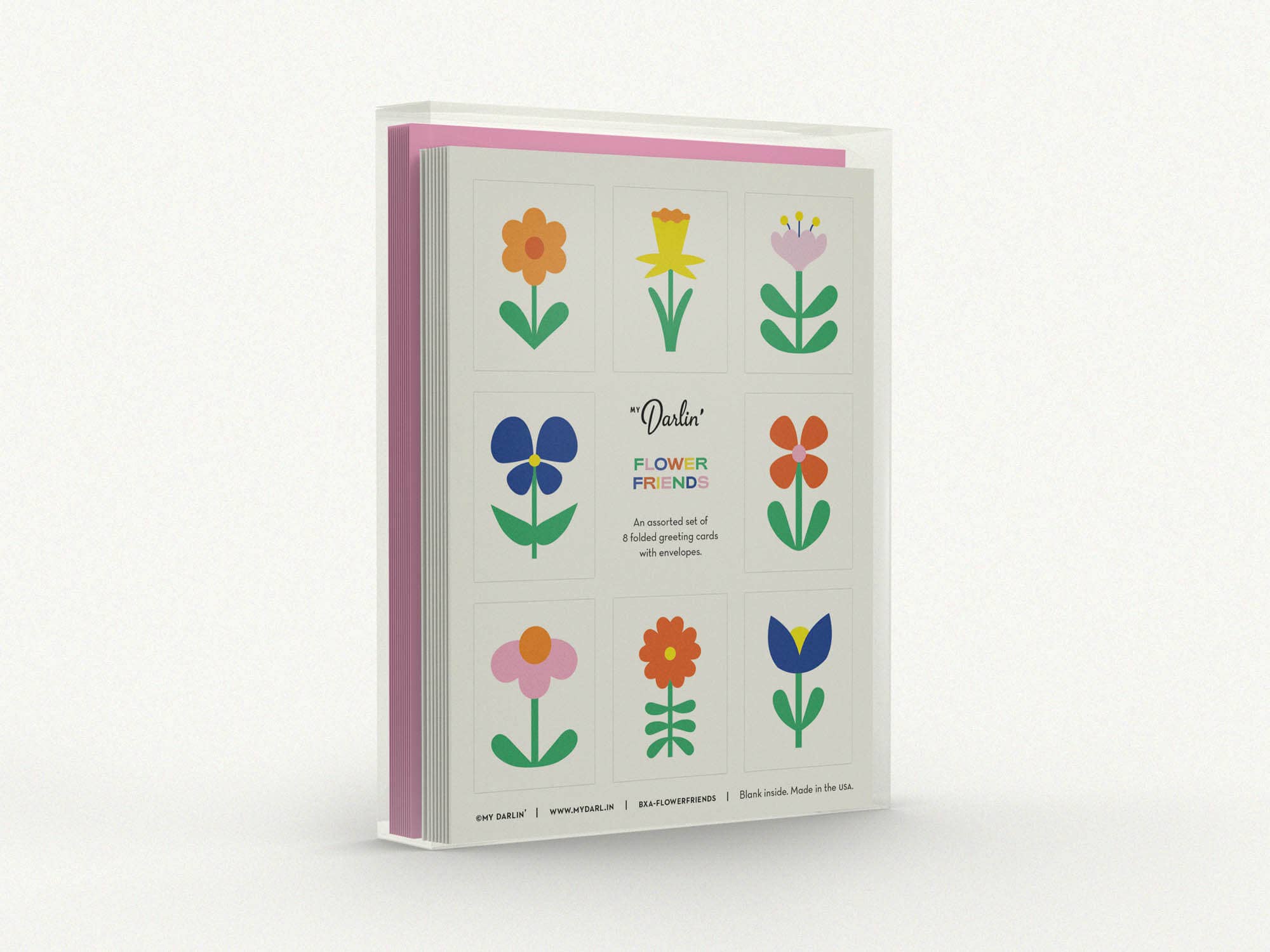 My Darlin' - Flower Friends Greeting Cards、mySite、garagedoors4me