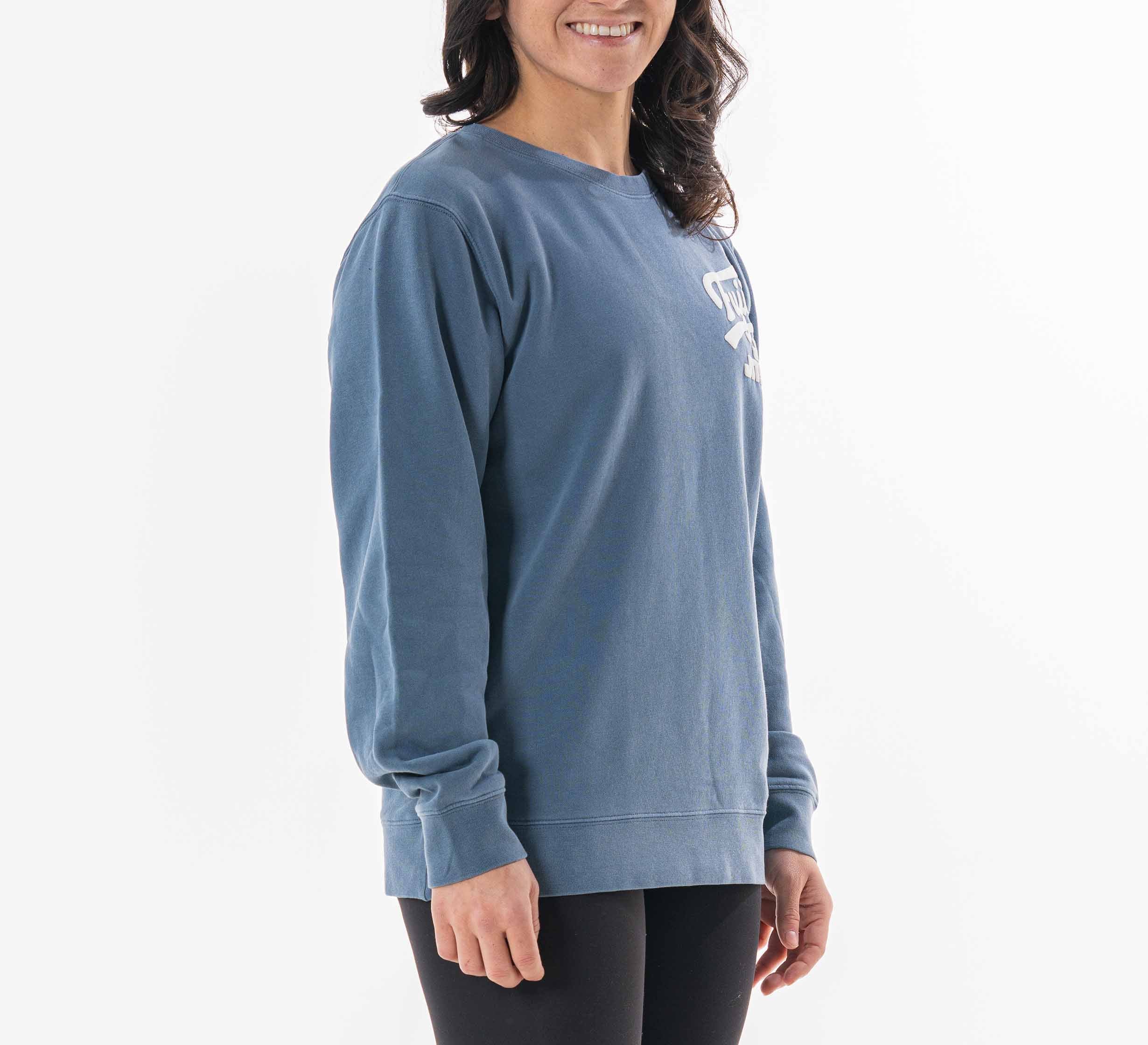 Womens Signature Crewneck Blue、mySite、gigharbornorthrealestate