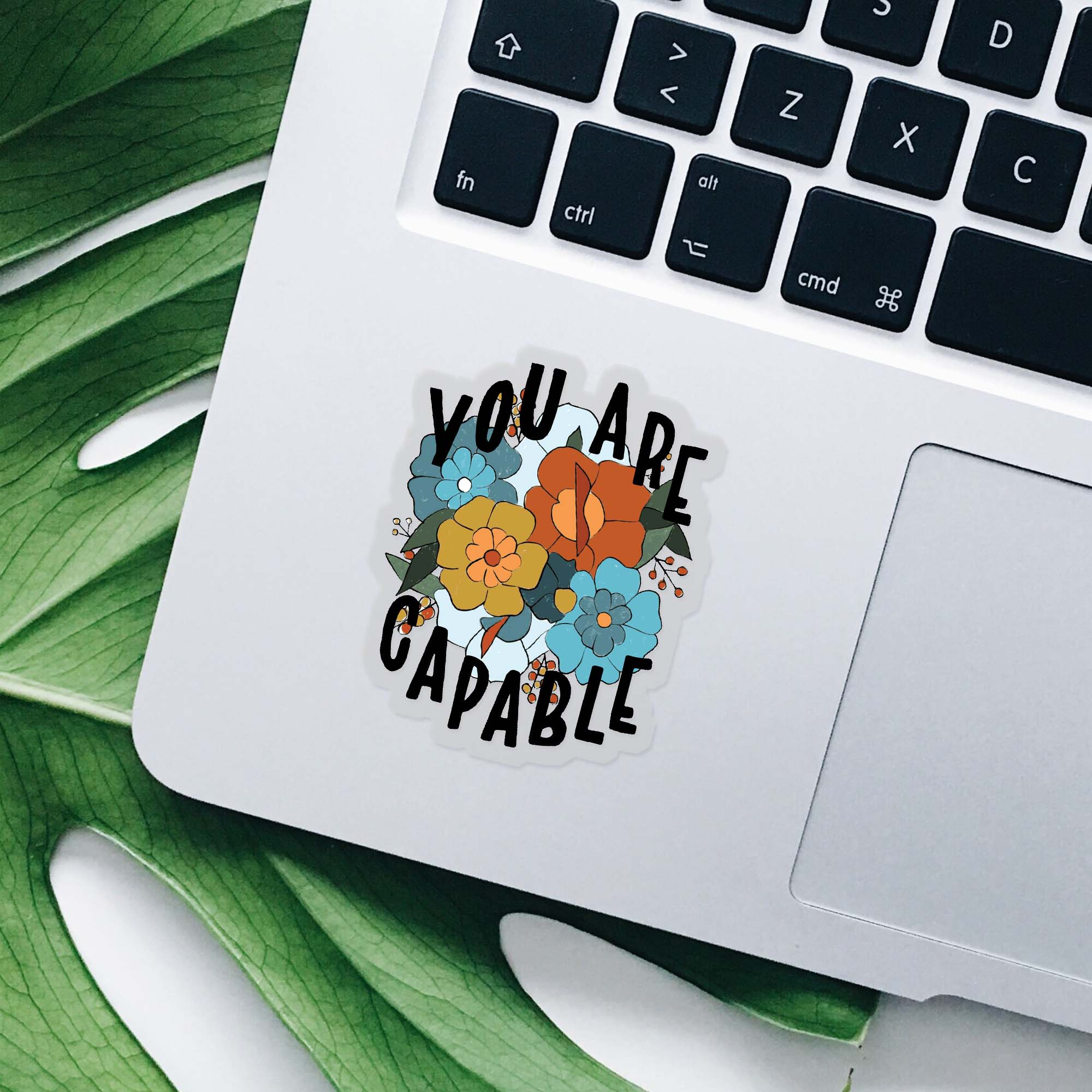  You Are Capable Clear Sticker、mySite、elrpsem3k