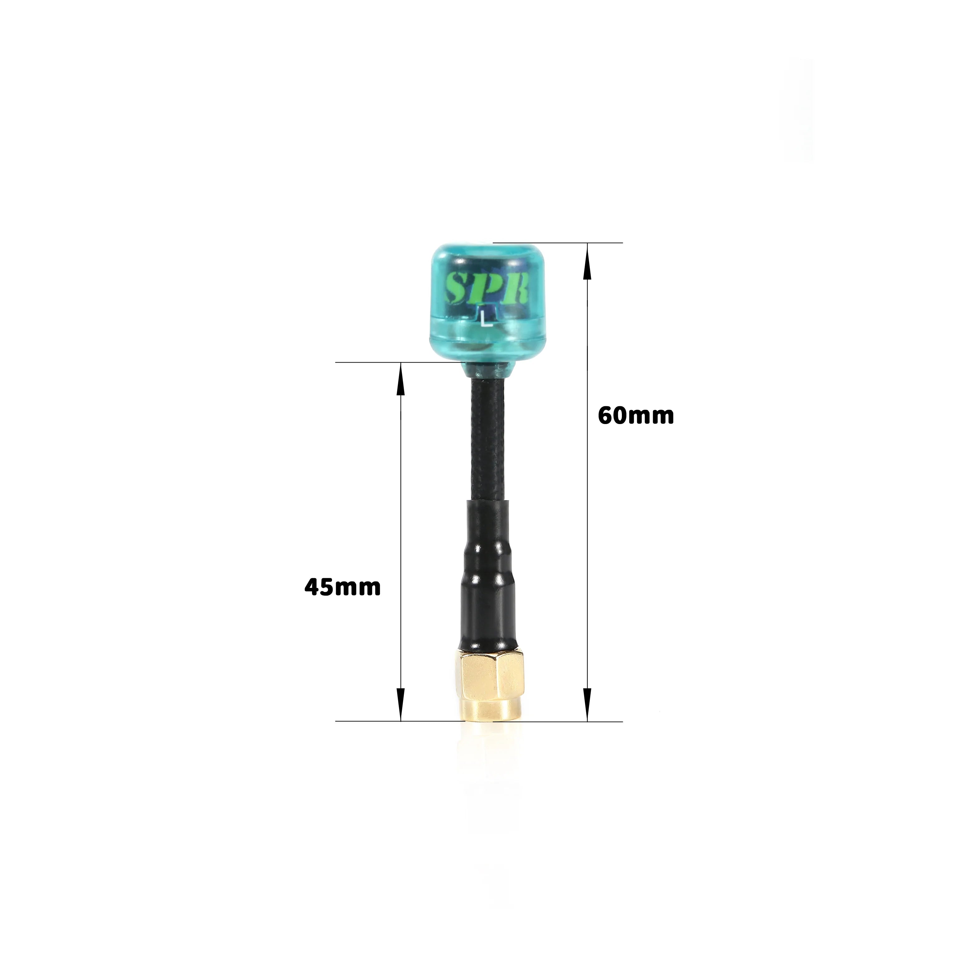  FlyFishRC Osprey 5.8GHz 60mm RP-SMA Antenna LHCP - Choose Color、mySite、merchandisen