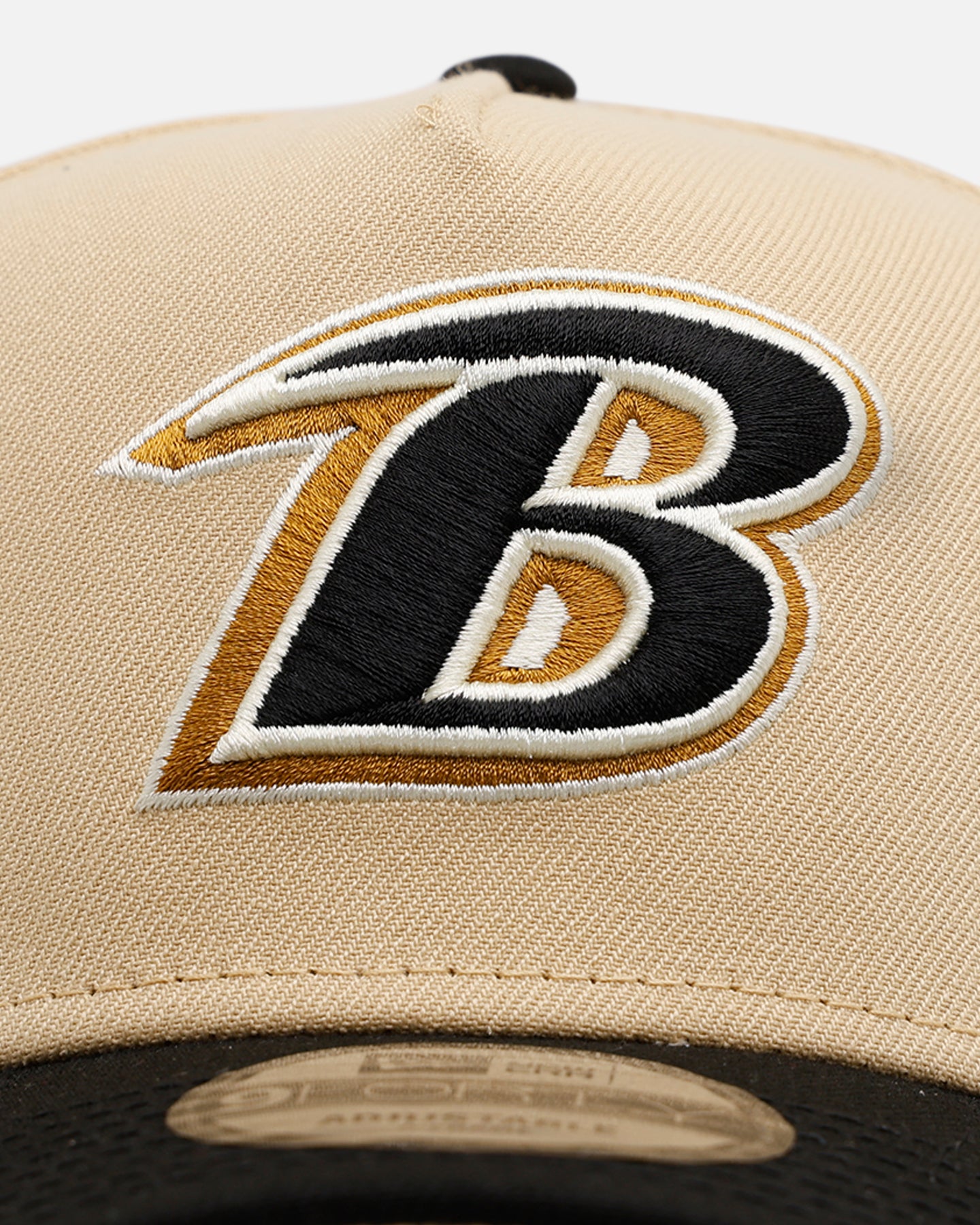 New Era Baltimore Ravens 'Vintage' 9FORTY A-Frame Snapback Vegas Gold、mySite、zt4zffjzw