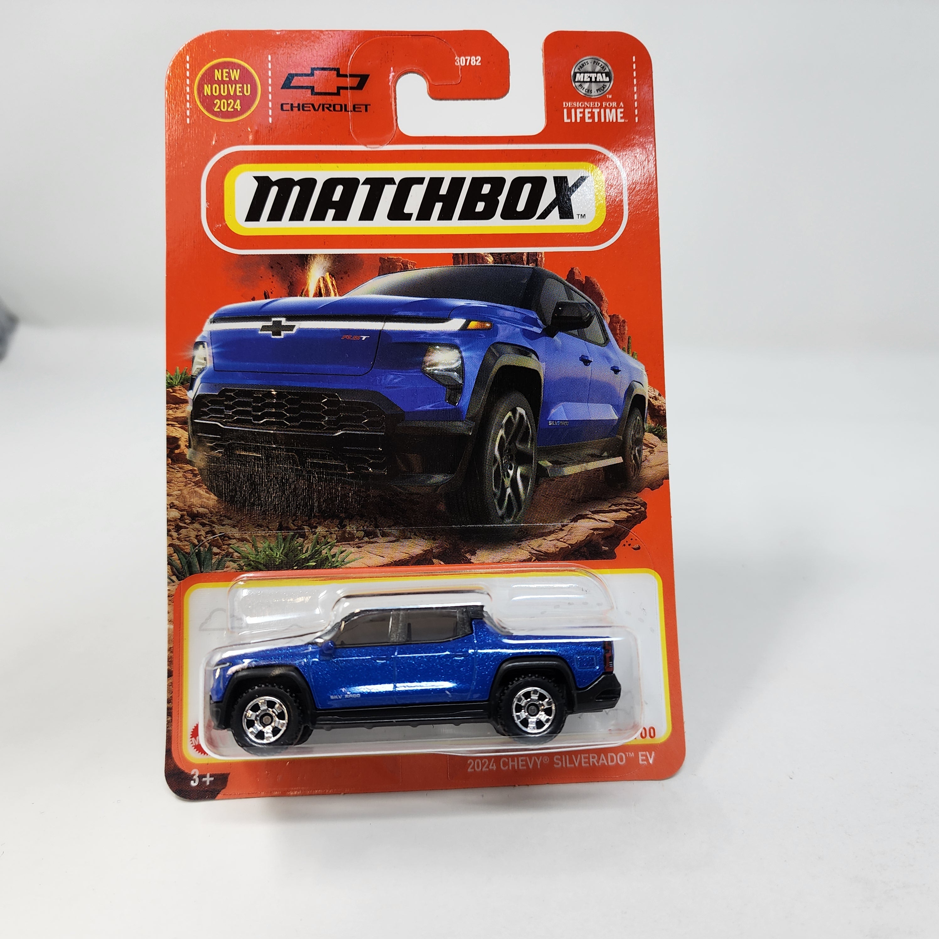 2024 Chevy Silverado EV #12 * BLUE * 2024 Matchbox Basic Case M、mySite、hgirdovlk