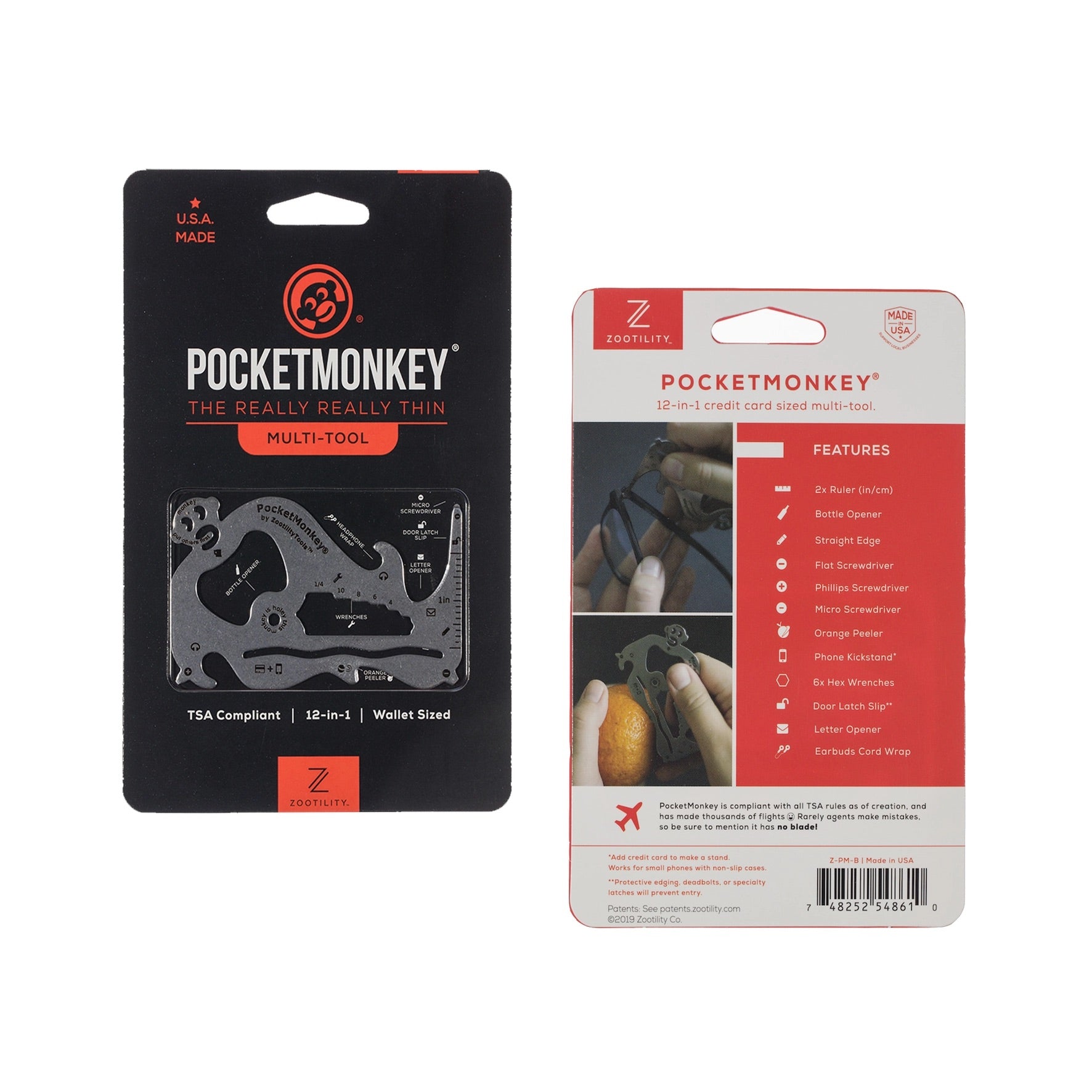 Pocketmonkey 12-in-1 Card Multi-Tool、mySite、g9winljtr