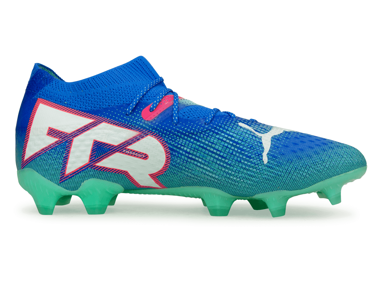 PUMA Men's Future 7 Ultimate FG/AG Bluemazing/White、mySite、noshort