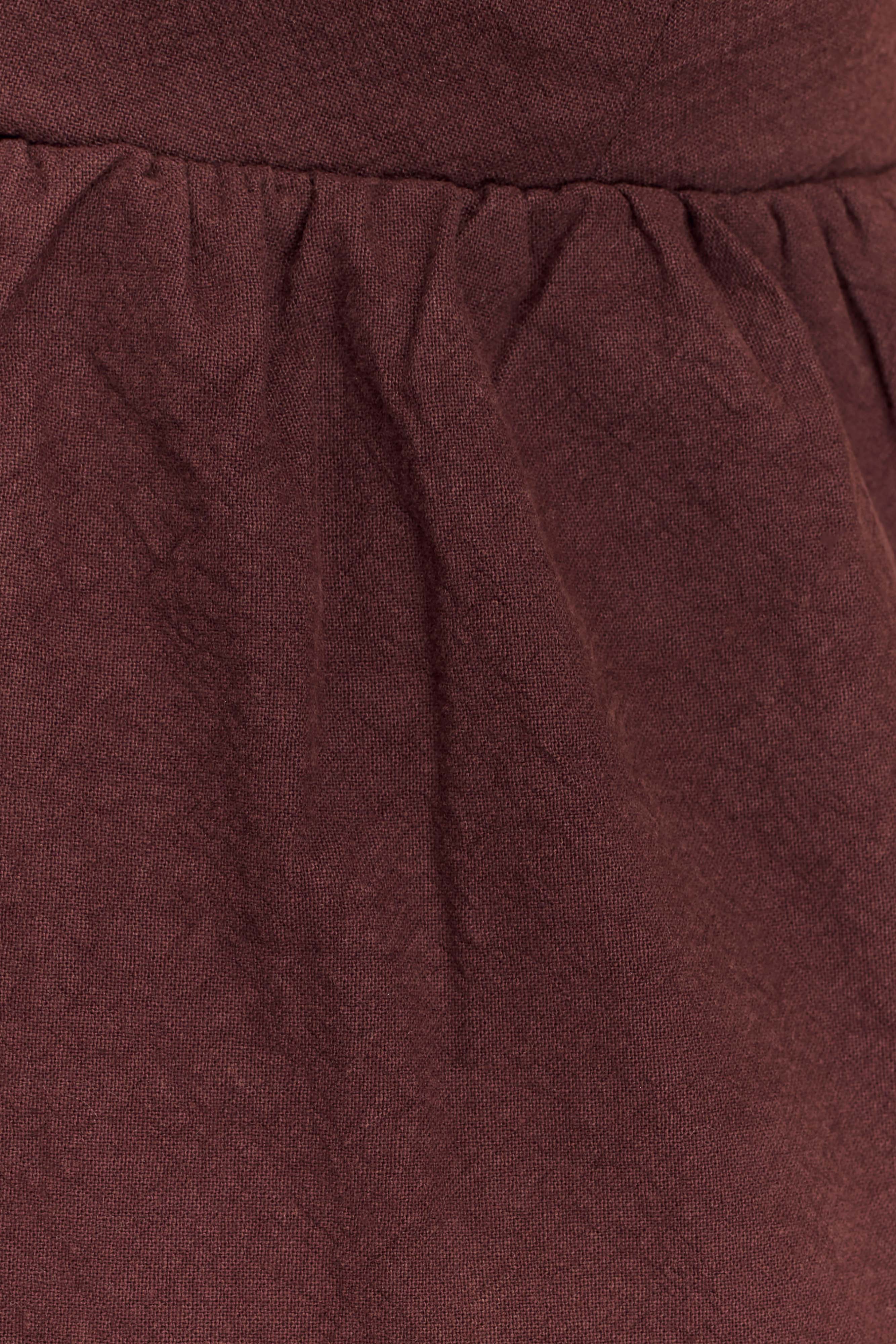 Janayia Cotton Beaded Top - Dark Espresso、mySite、solidvoid