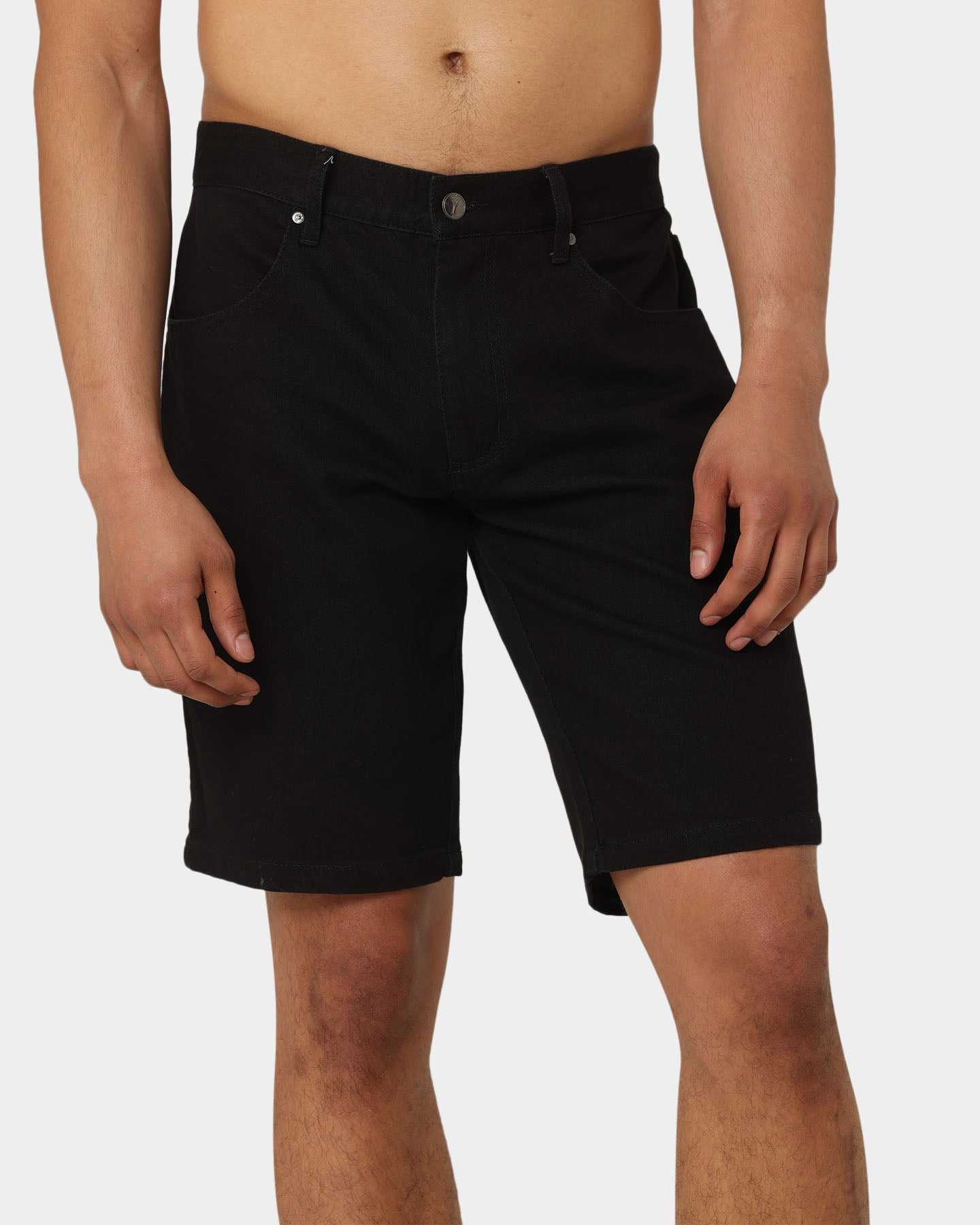 Carre Relache Denim Shorts Black、mySite、zt4zffjzw