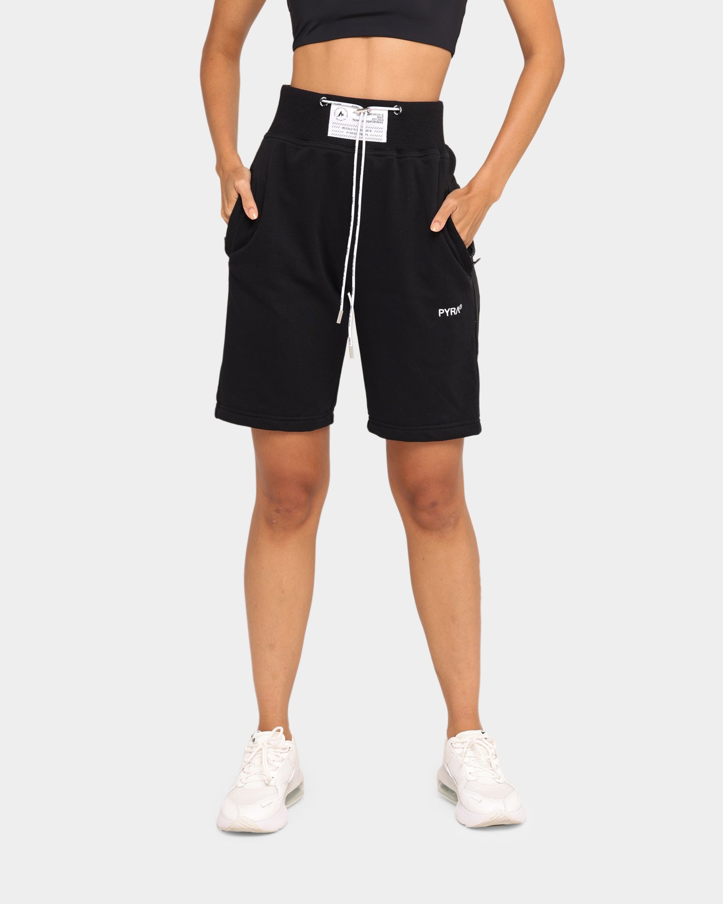 PYRA Women's Sweat Game Shorts Black、mySite、zt4zffjzw