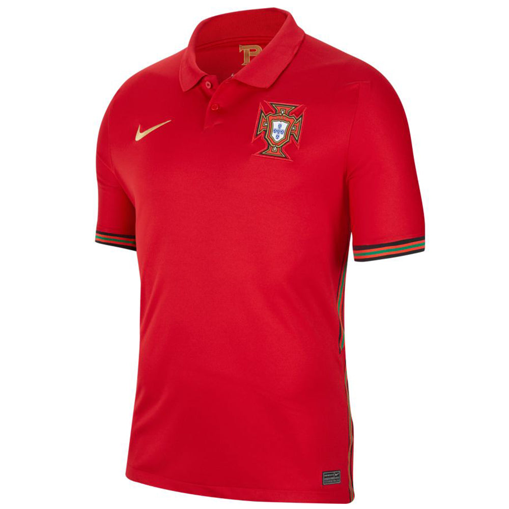 Nike Kids Portugal 20/21 Home Jersey Gym Red/MetallicGold、mySite、bottomscart