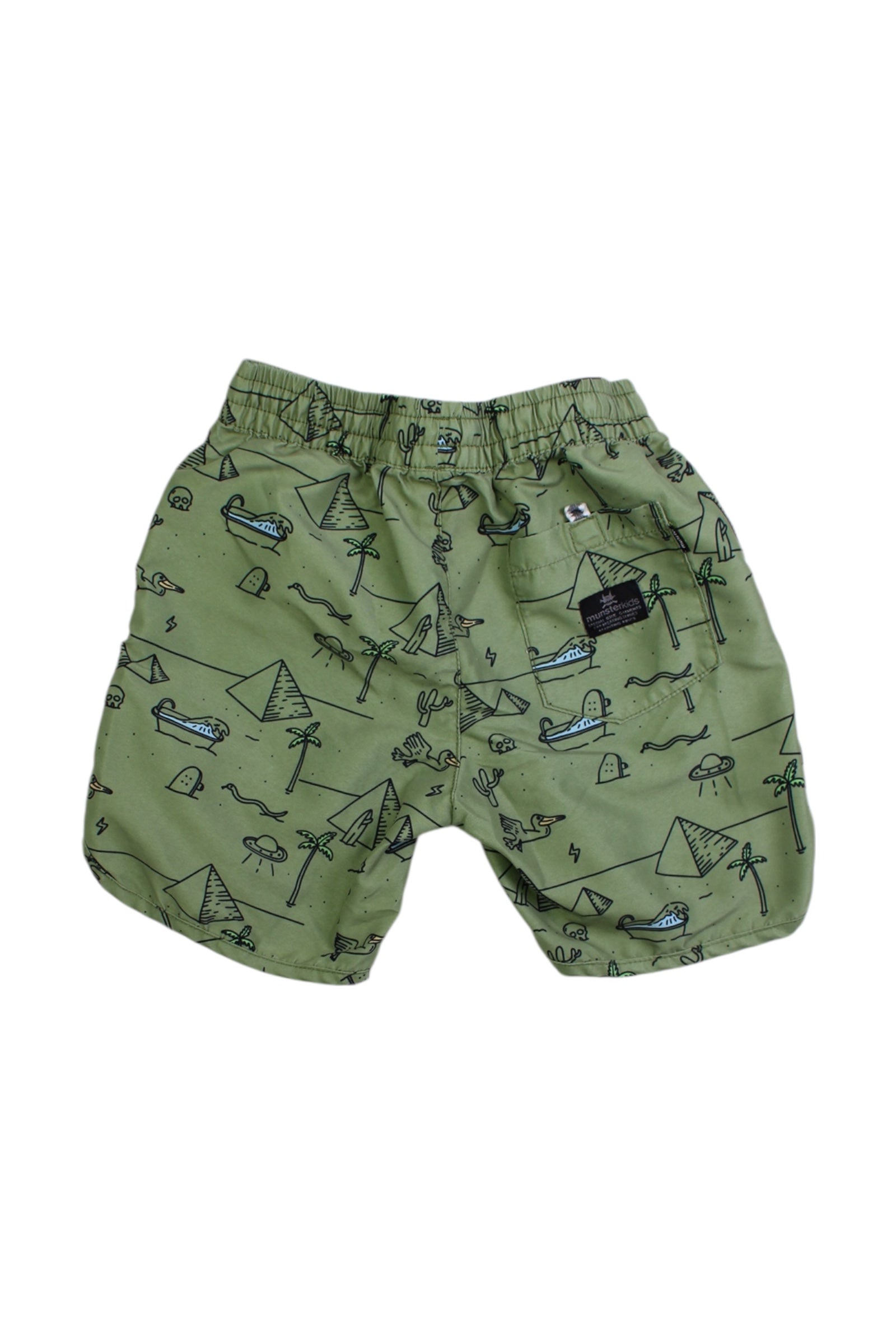 Munster Patterned Shorts 7Y、mySite、g9winljtr