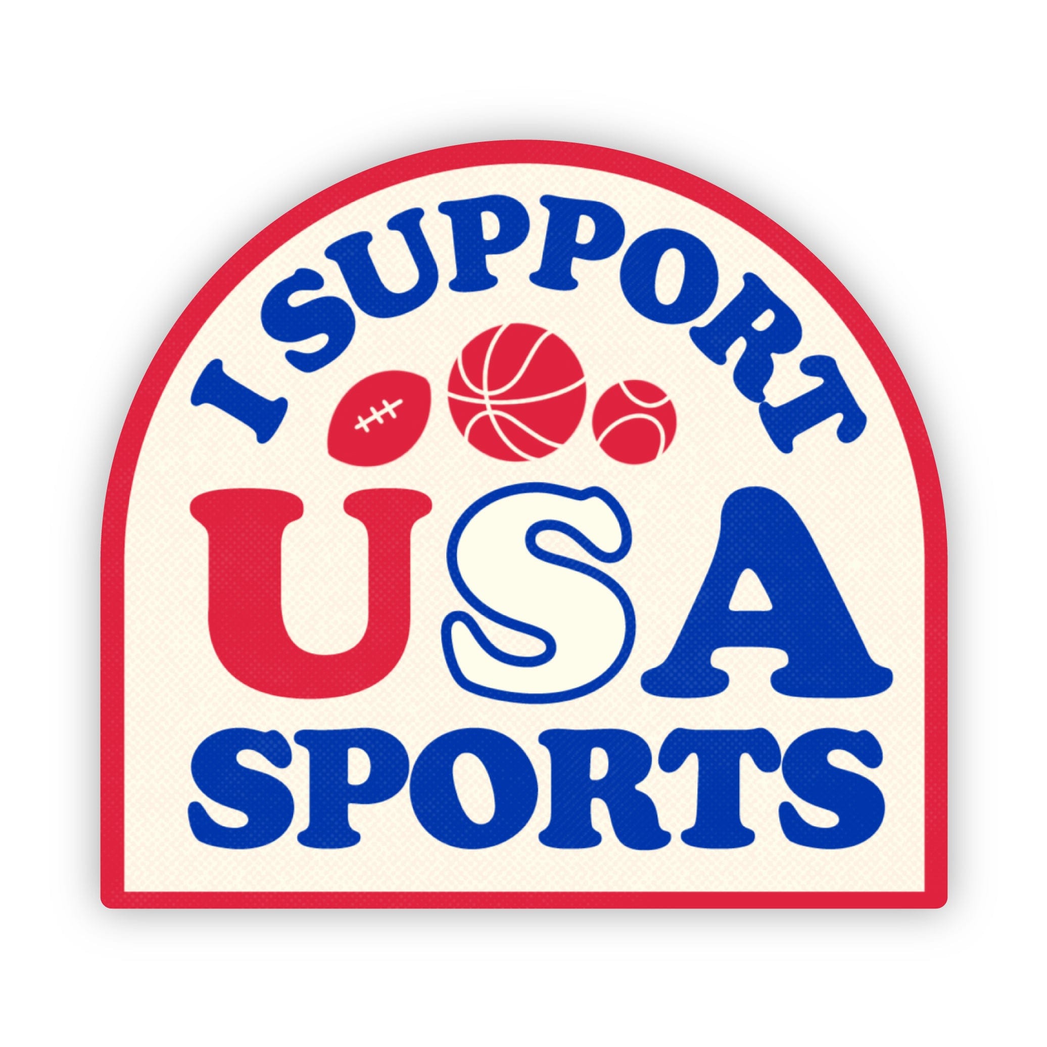  I support USA Sports Sticker、mySite、elrpsem3k