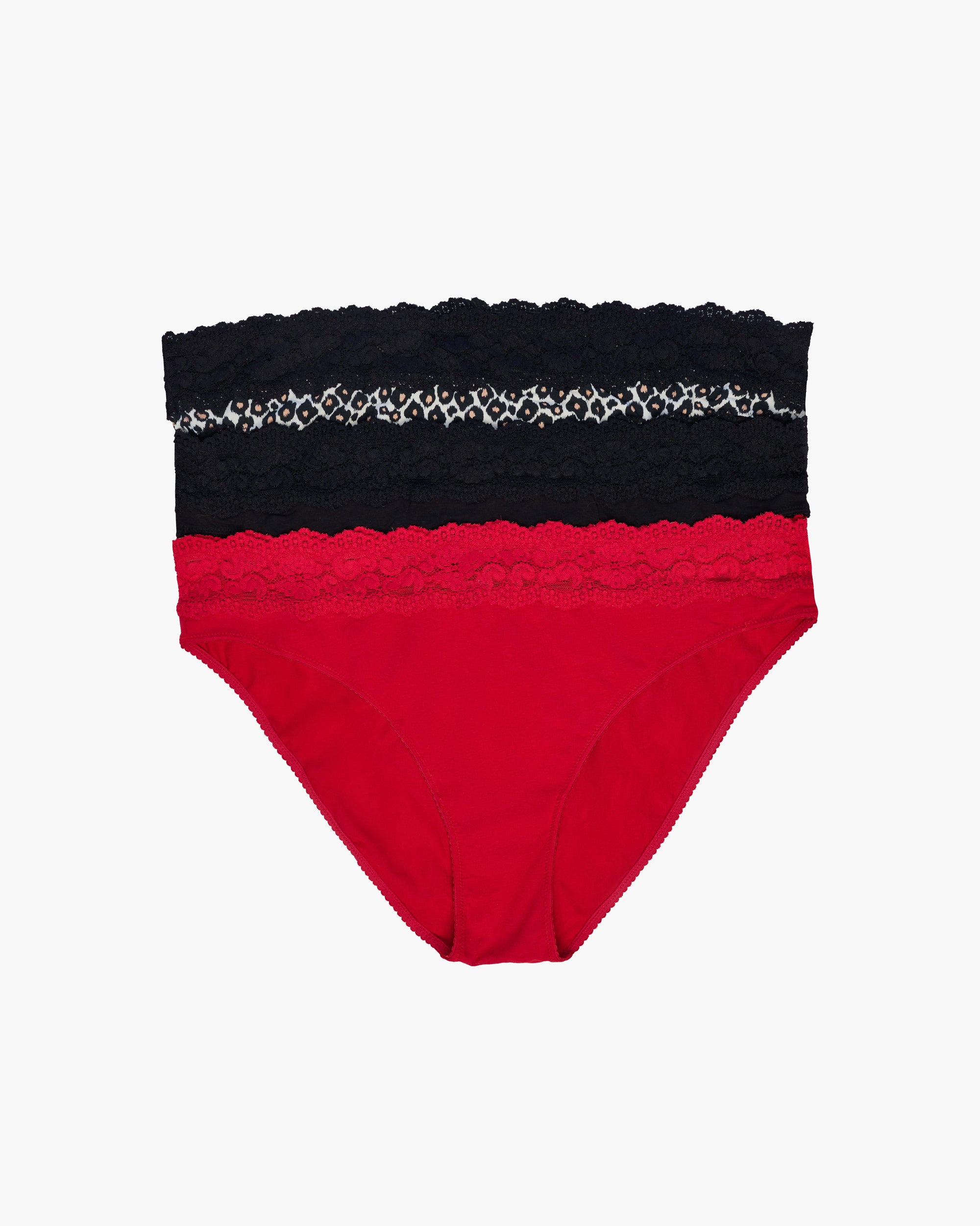 Pack De 3 Braguitas Clásicas En Talla Grande Love、mySite、bengalsvssteelers