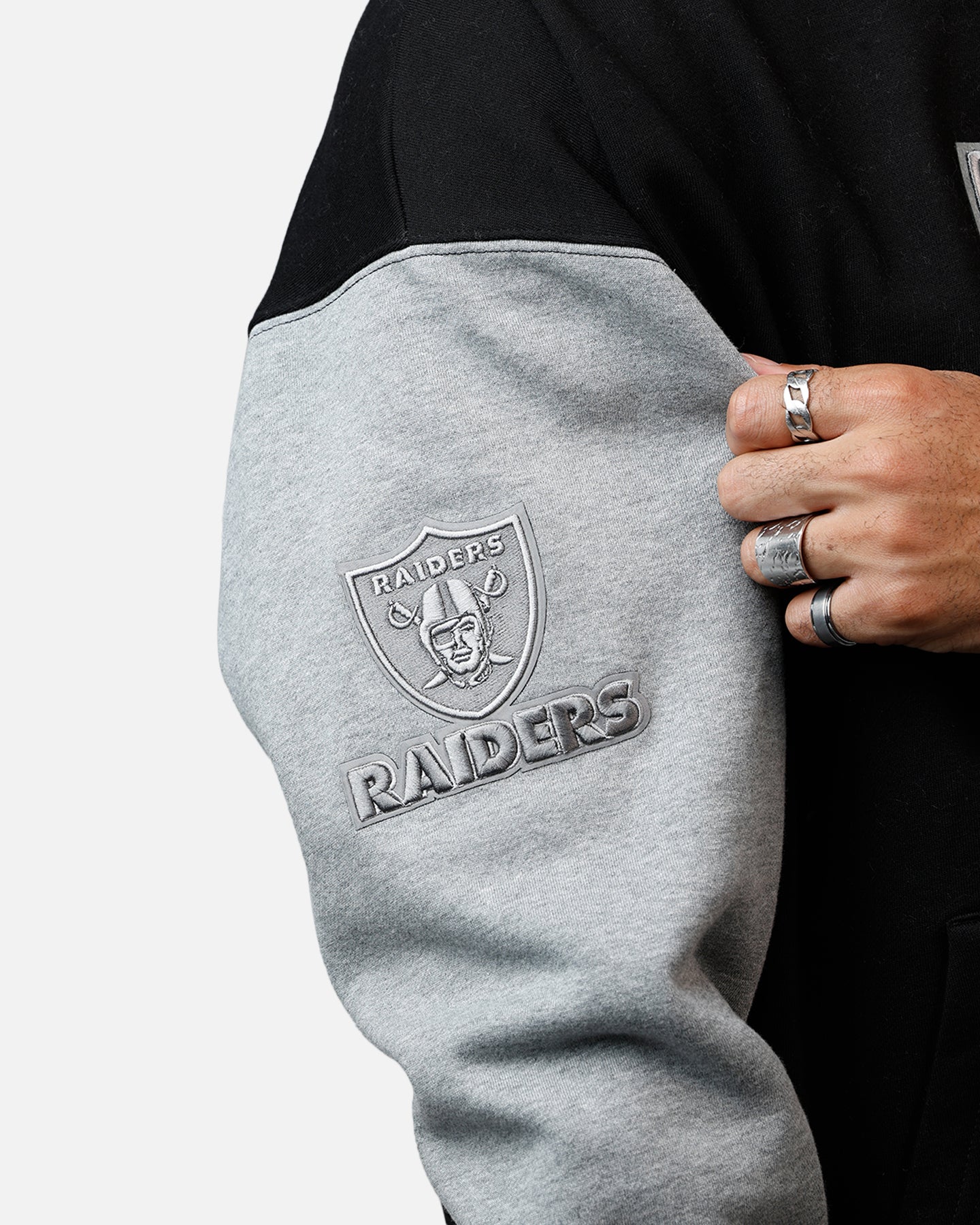 Pro Standard Las Vegas Raiders Reverse French Terry Hoodie Black/Grey、mySite、zt4zffjzw