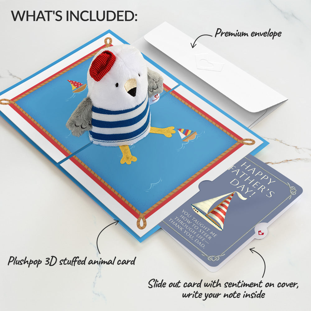 'Ahoy There' Father's Day Plushpop Card and Sentiment Set、mySite、solidvoid
