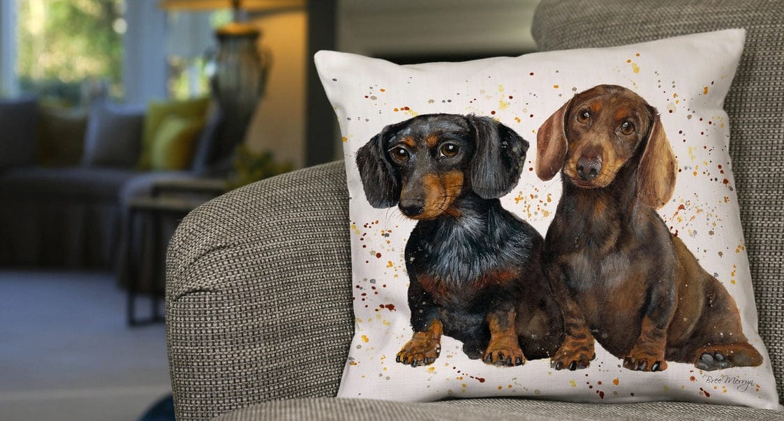 Slinky and Scooter Medium Pillow (17x17)、mySite、g9winljtr