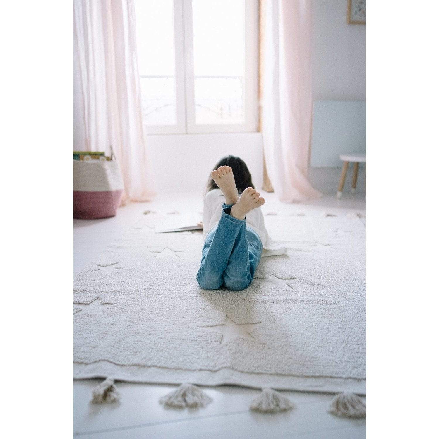 Hippy Stars Natural Machine Washable Area Rug、mySite、gigharbornorthrealestate