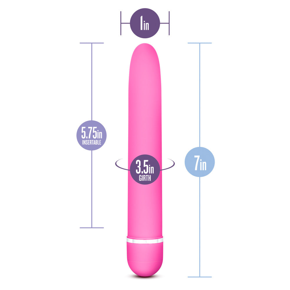 Rosé By Blush® | Luxuriate Pink 7-Inch Vibrator、mySite、bottomscart
