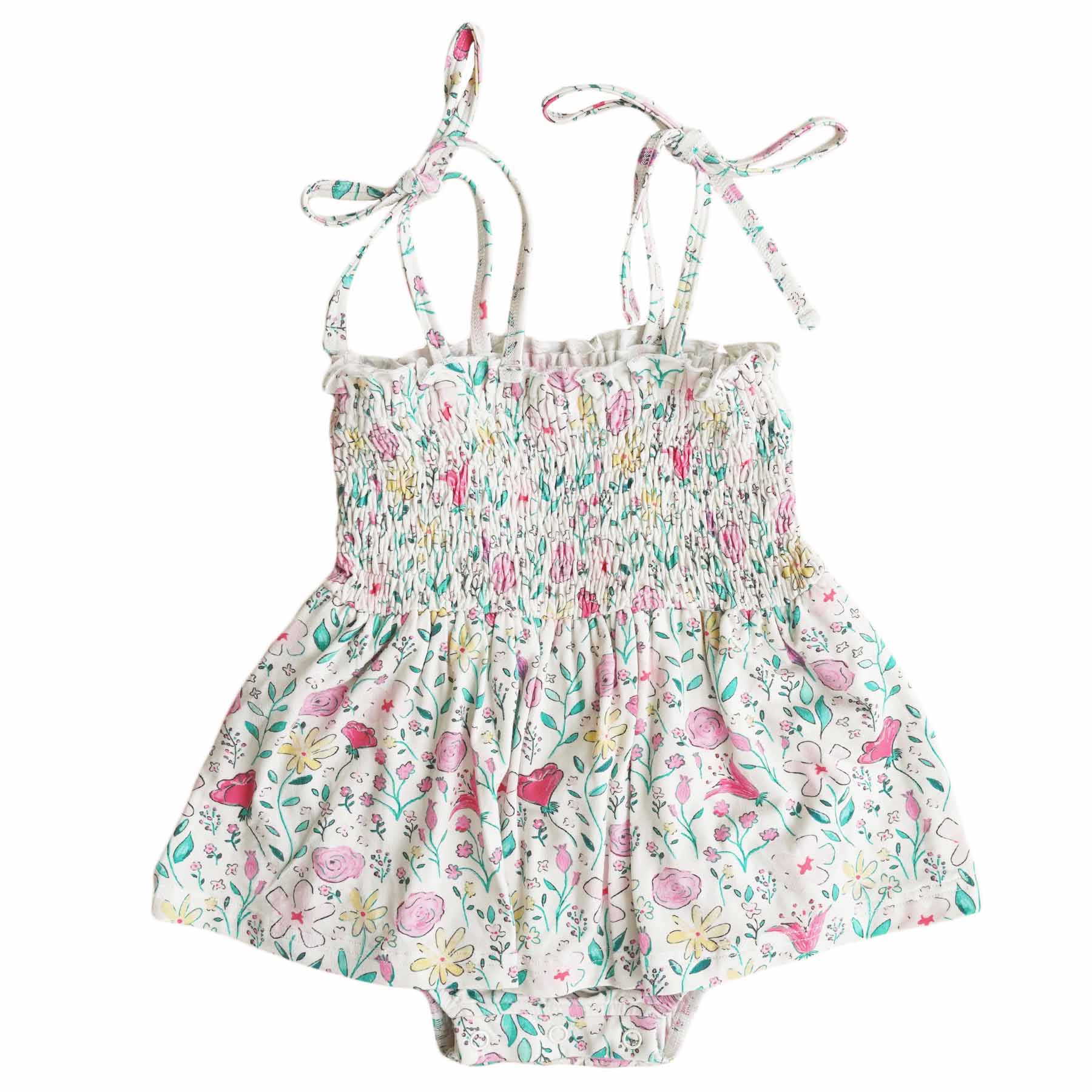  Smocked Twirl Bodysuit | Paris Petals、mySite、layawaytickets