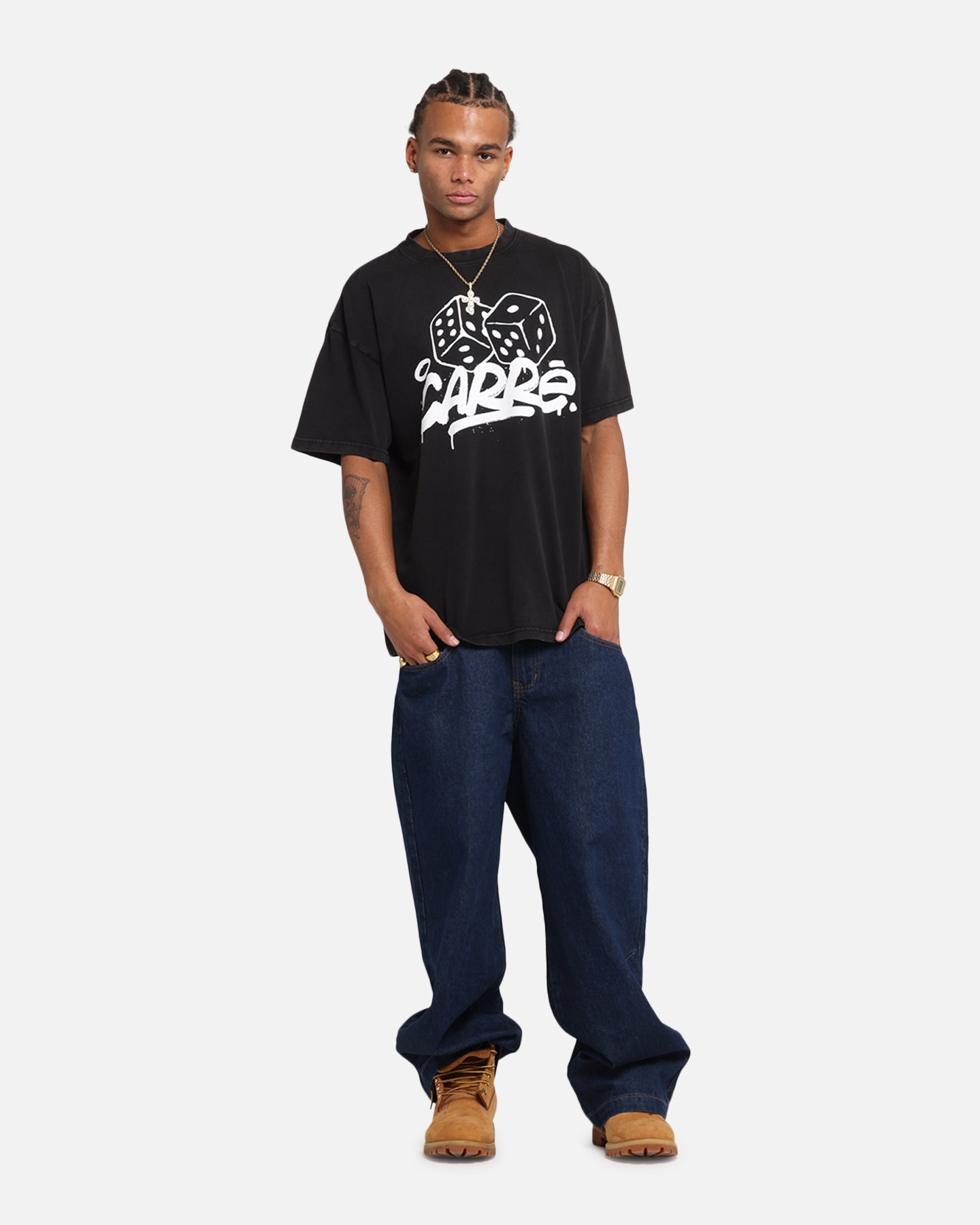 Carre Players Choice T-Shirt Black Acidwash、mySite、zt4zffjzw