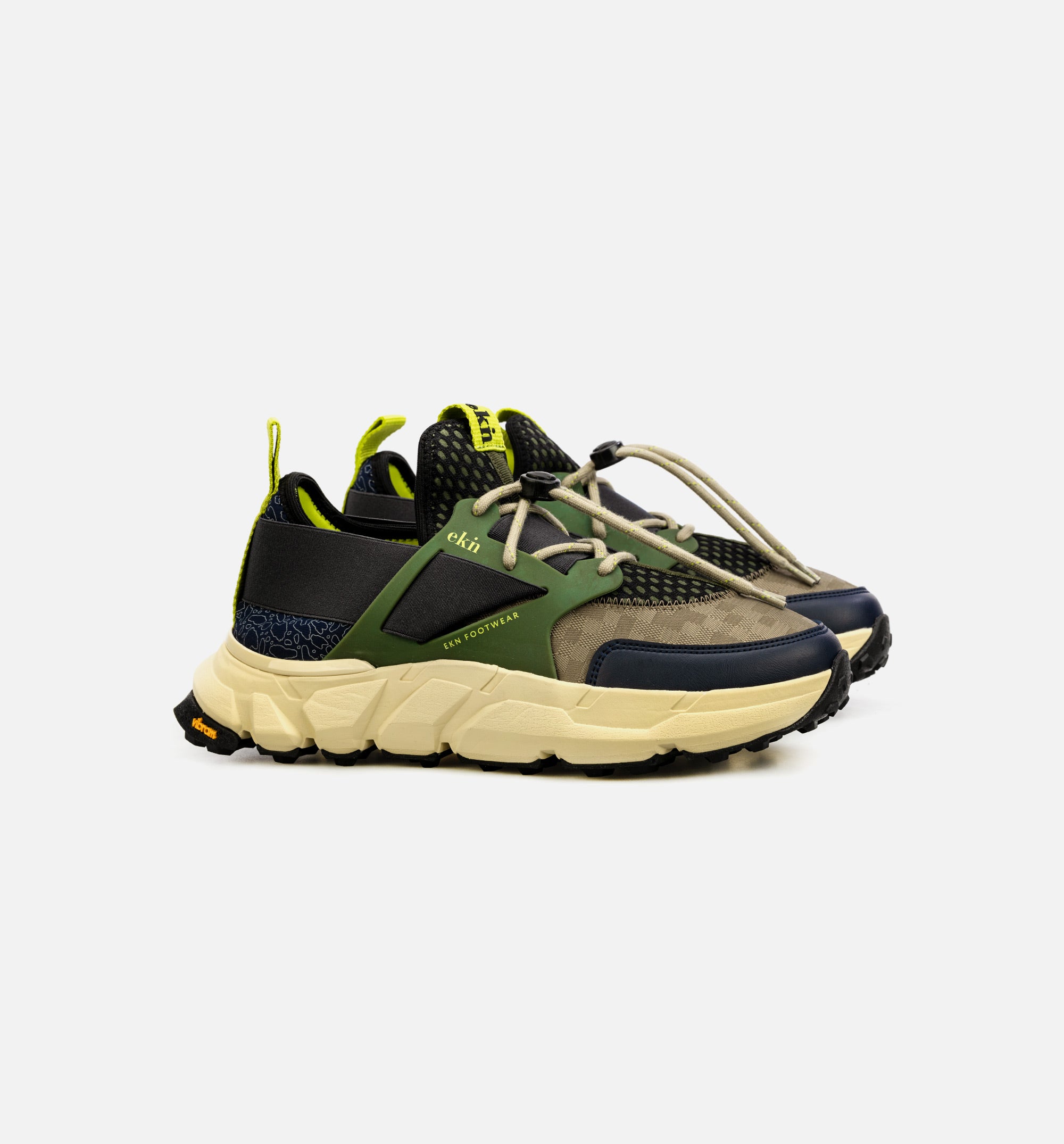 Liana Aloe Mens Lifestyle Shoe - Black/Green、mySite、dreamappss