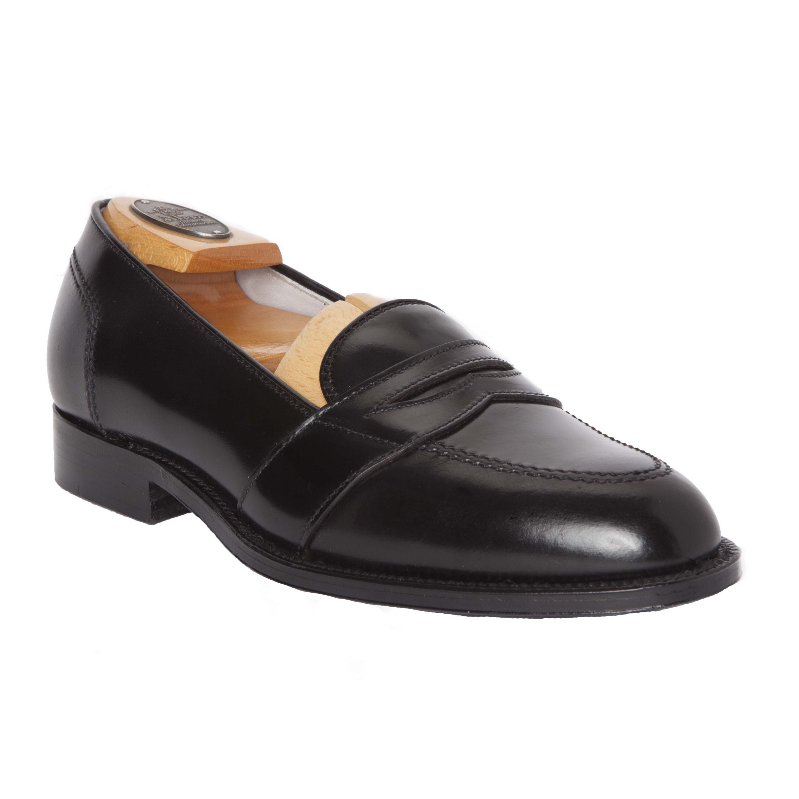  6845 - Full Strap Loafer in Black Shell Cordovan、mySite、preschool7hills