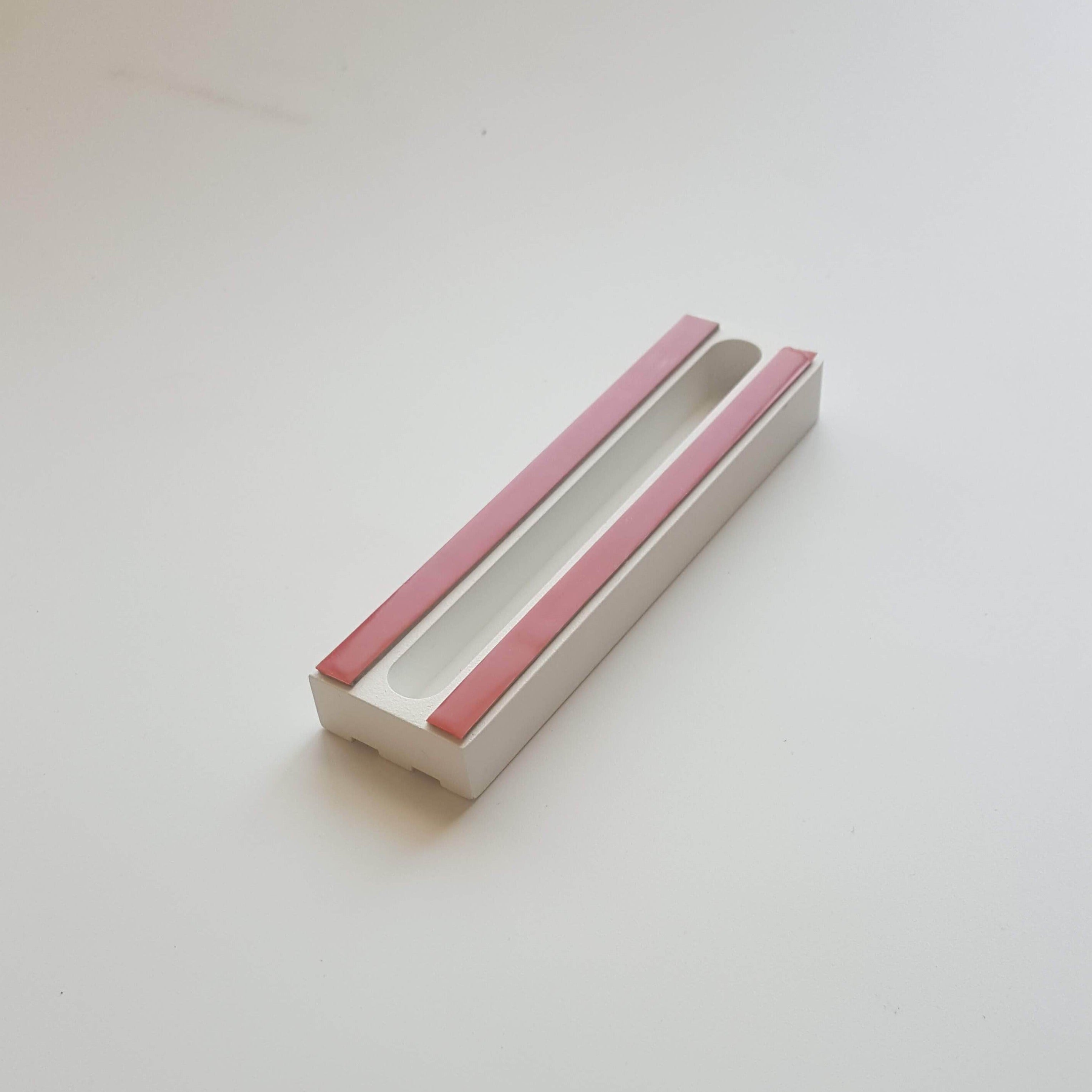 White Aluminum Mezuzah Case by JUDA TLV、mySite、topwebapps