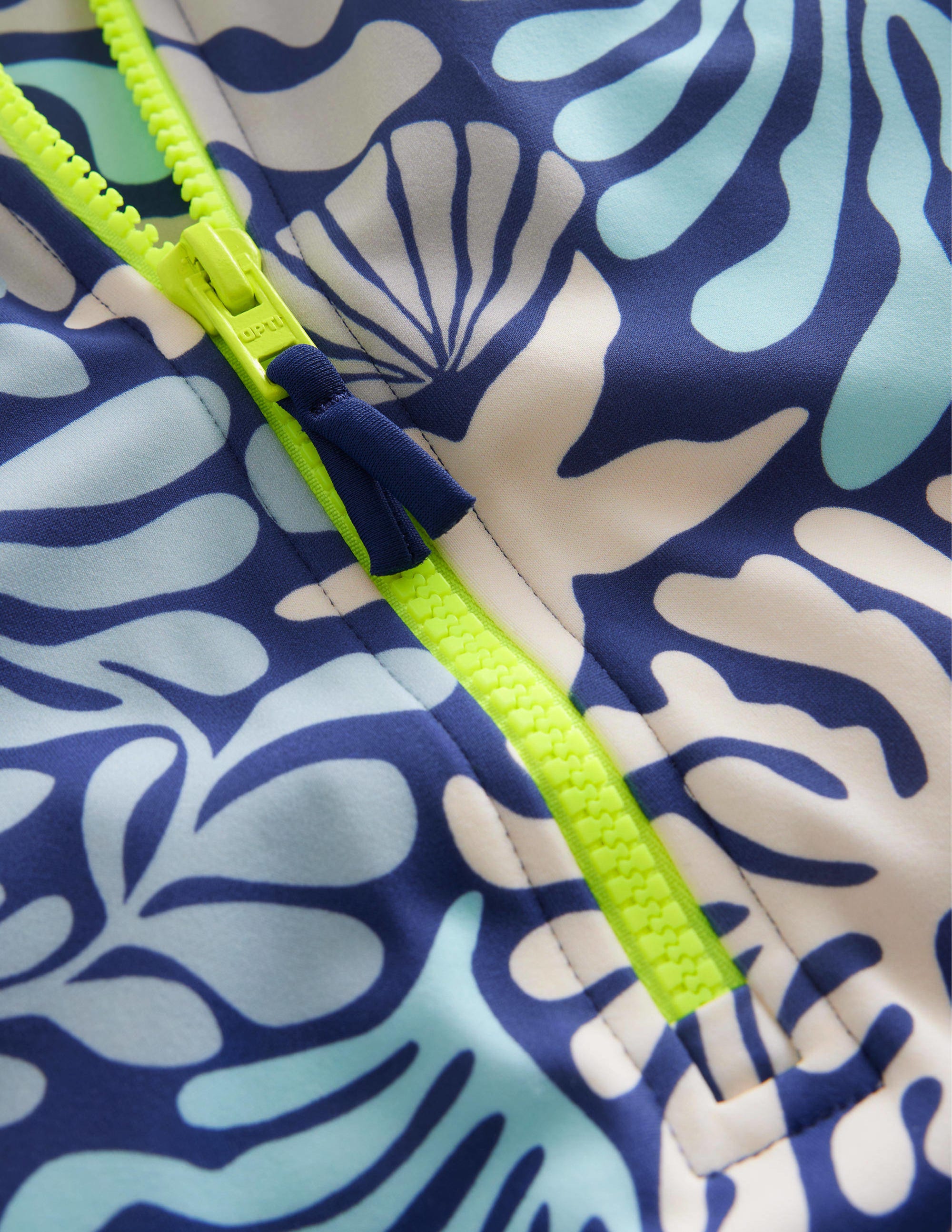  Short-sleeved Swimsuit-Starboard Coral Reef、mySite、ashleygrahame