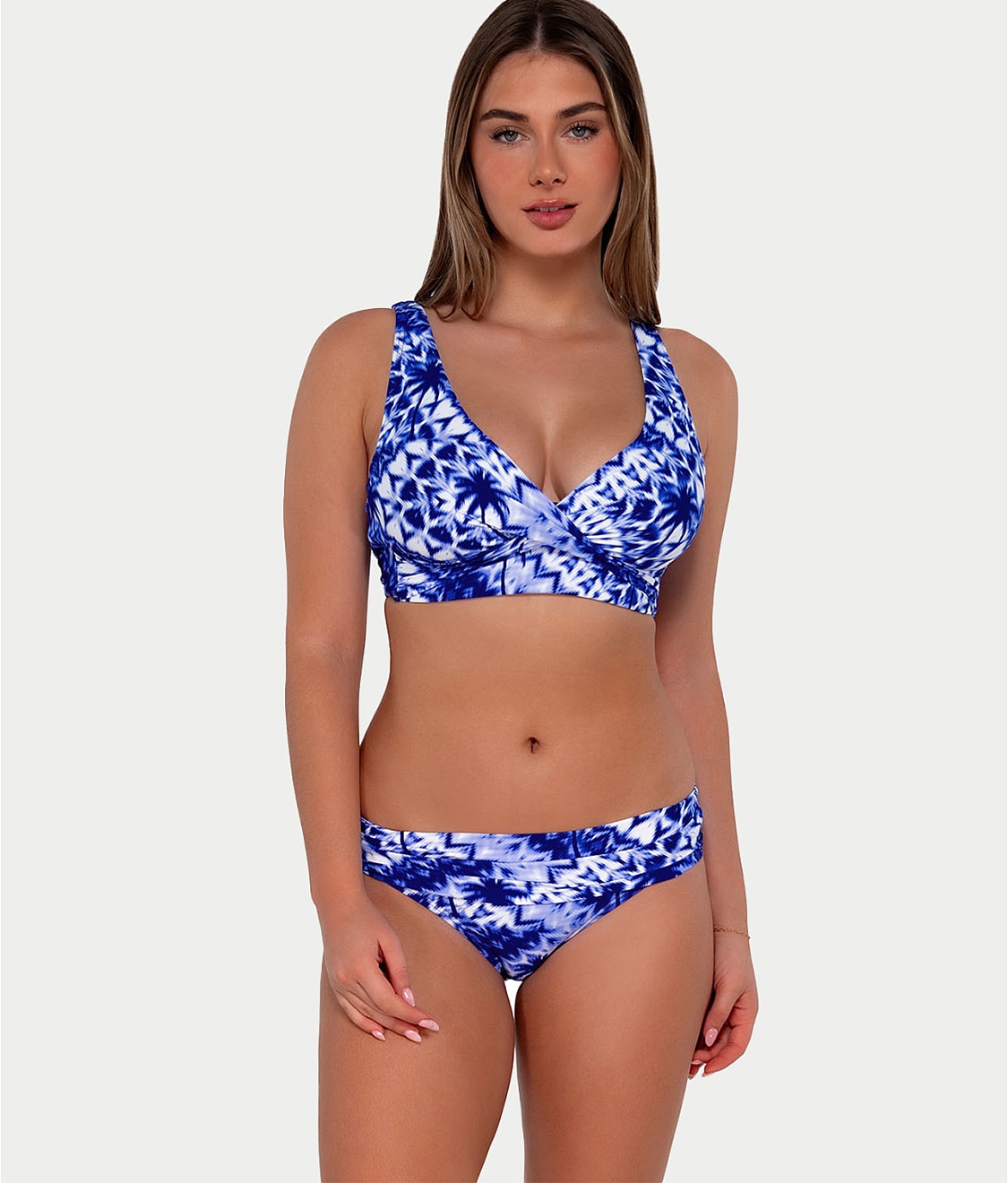  Printed Elsie Underwire Wrap Bikini Top、mySite、justintrudeaud