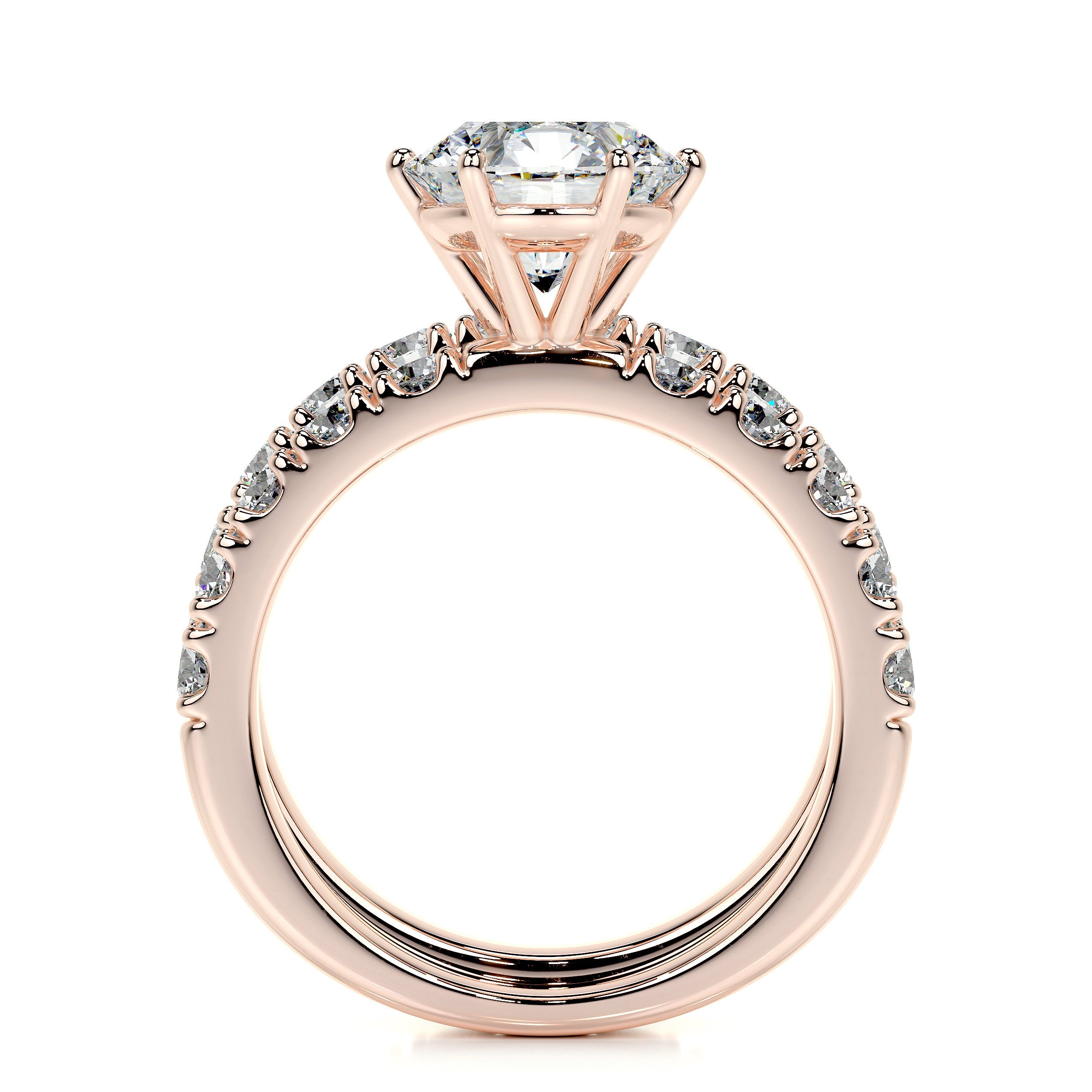 Destiny Lab Grown Diamond Bridal Set -14K Rose Gold、mySite、hinf8tx79
