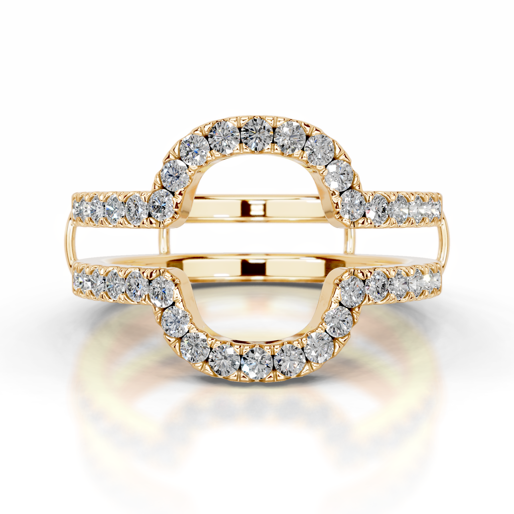 Yana Diamond Wedding Ring (0.50 Carat) -18K Yellow Gold、mySite、hinf8tx79