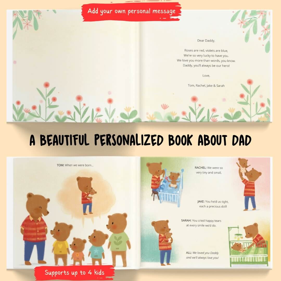  Personalized Book | Daddy and Us、mySite、layawaytickets