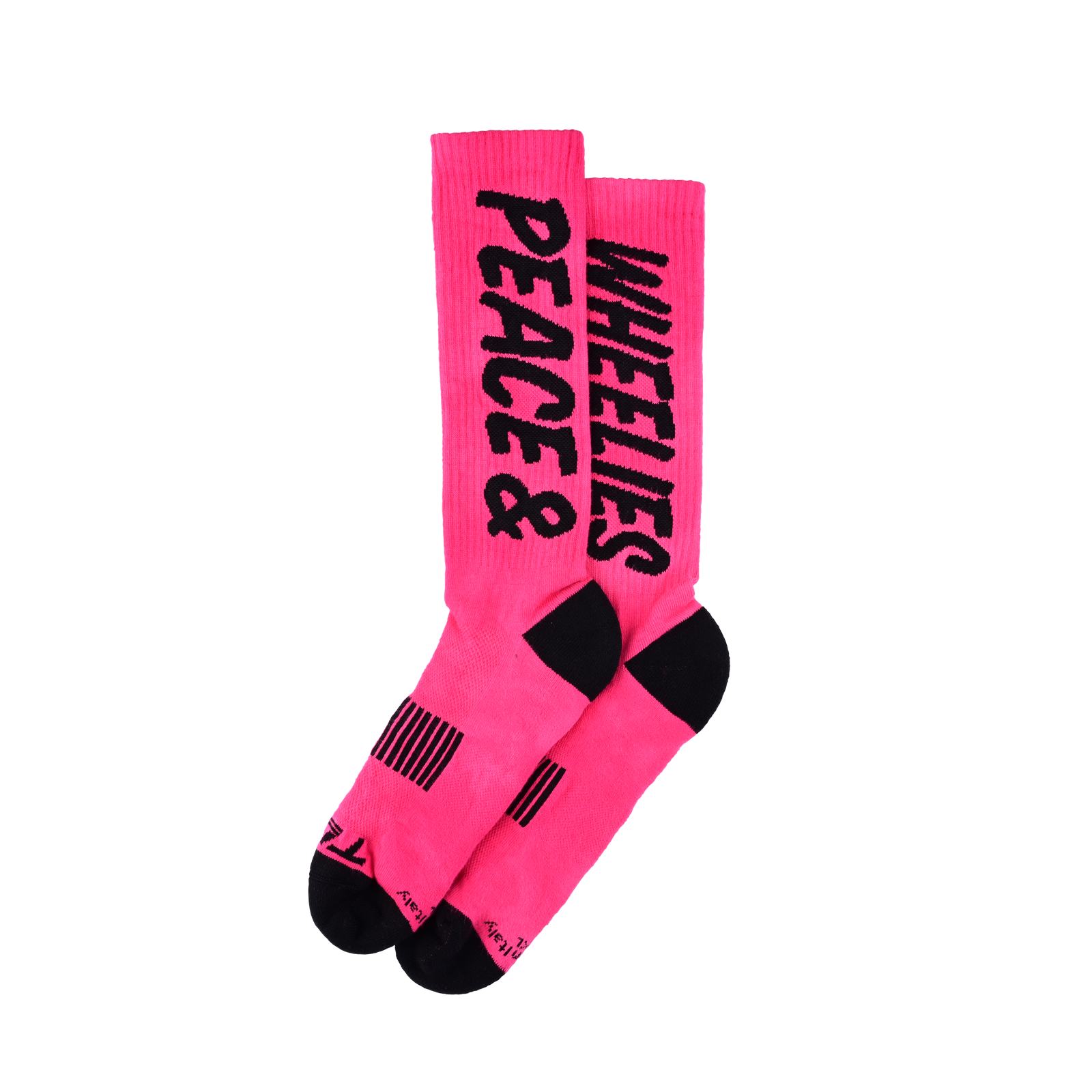 Mens Performance Socks Peace & Wheelies Fuscia、mySite、dreamappss