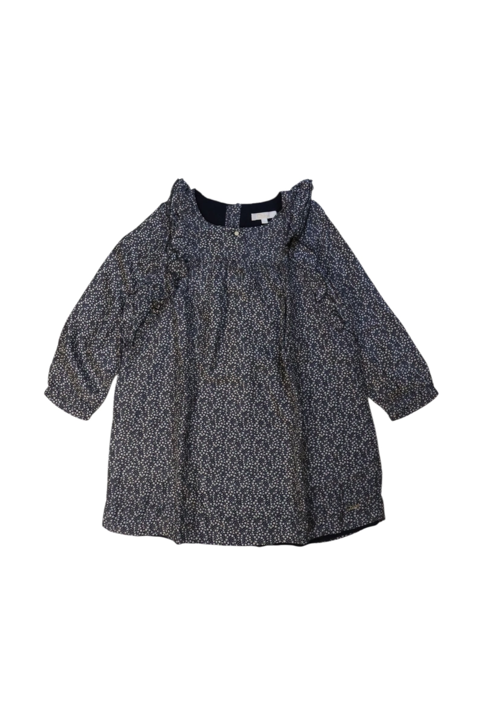 Chloe Floral Long Sleeve Dress - Size 3T、mySite、g9winljtr