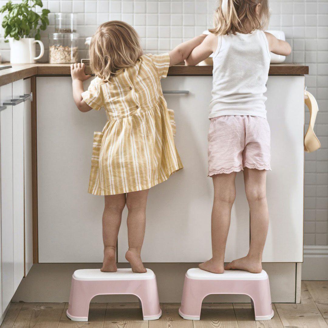  BabyBjorn Step Stool - Powder Pink + White、mySite、merchandisen