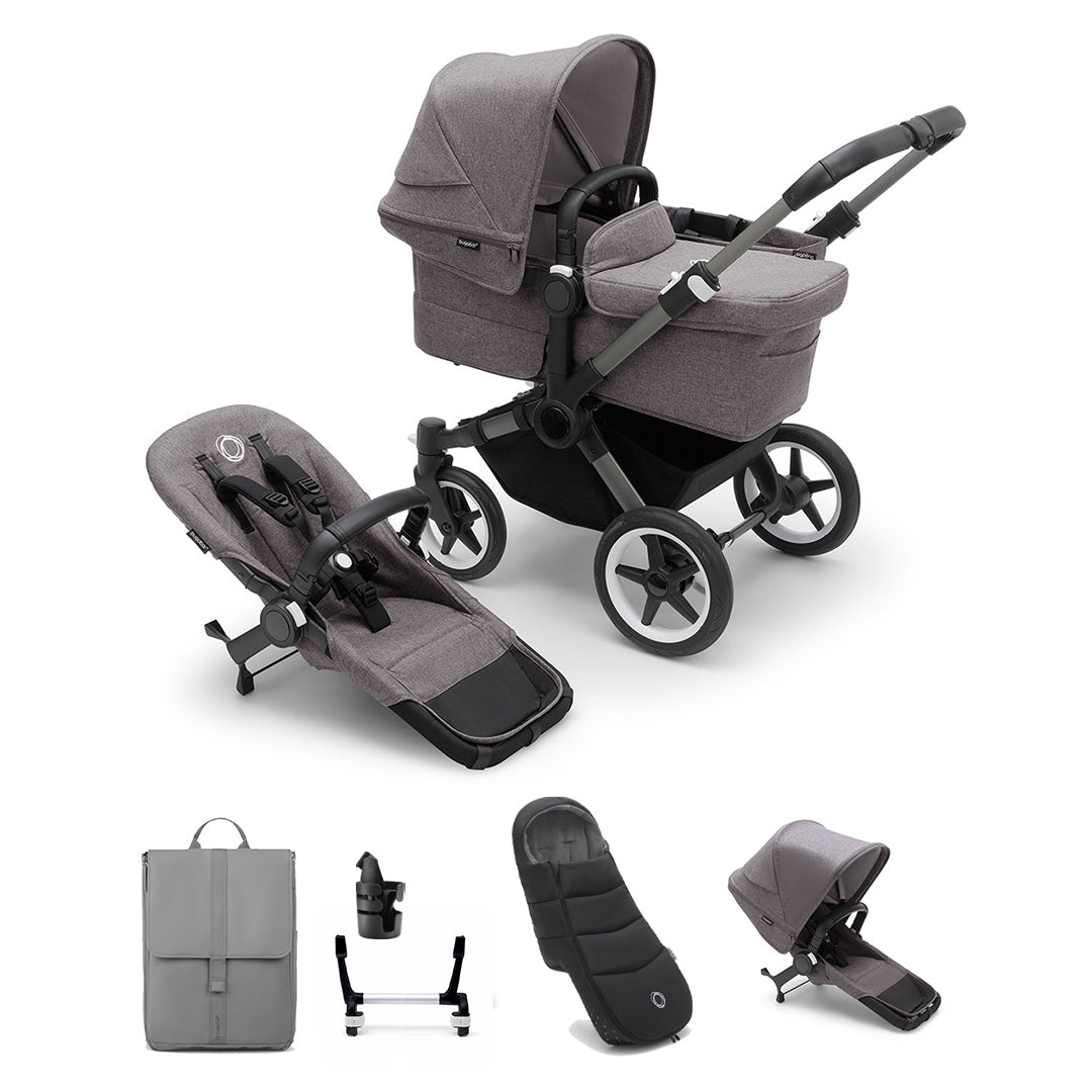  Bugaboo Donkey 5 Duo Essential Stroller Bundle、mySite、merchandisen