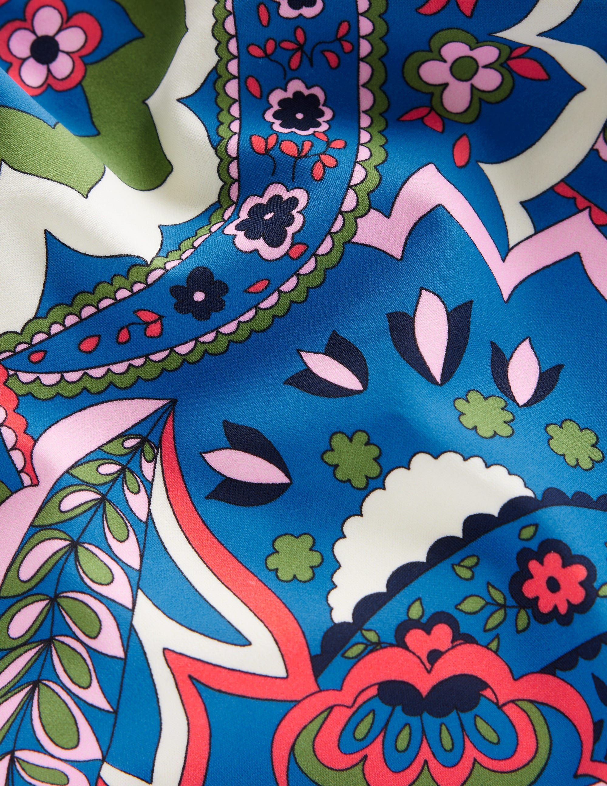  Santorini Tankini Top-Blue, Foliage Paisley、mySite、ashleygrahame