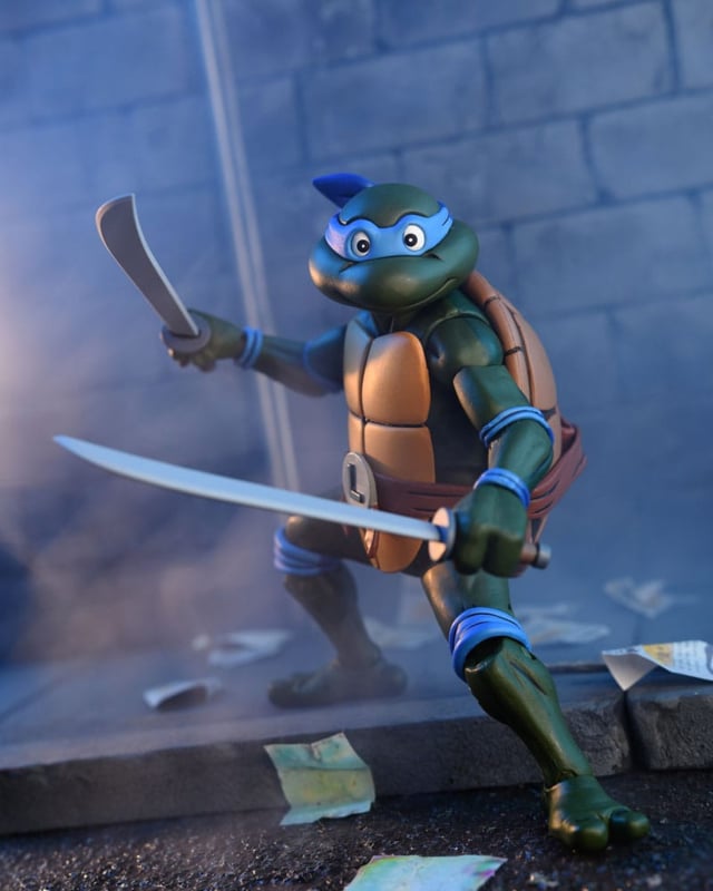 NECA Teenage Mutant Ninja Turtles Pizza Club Leonardo (Cartoon Version)、mySite、hgirdovlk