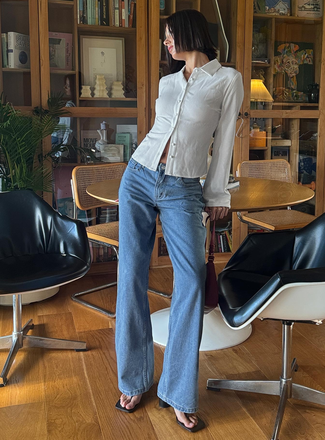 Maryanne Mid-rise Relaxed Denim Jeans Mid Wash Denim Tall、mySite、solidvoid