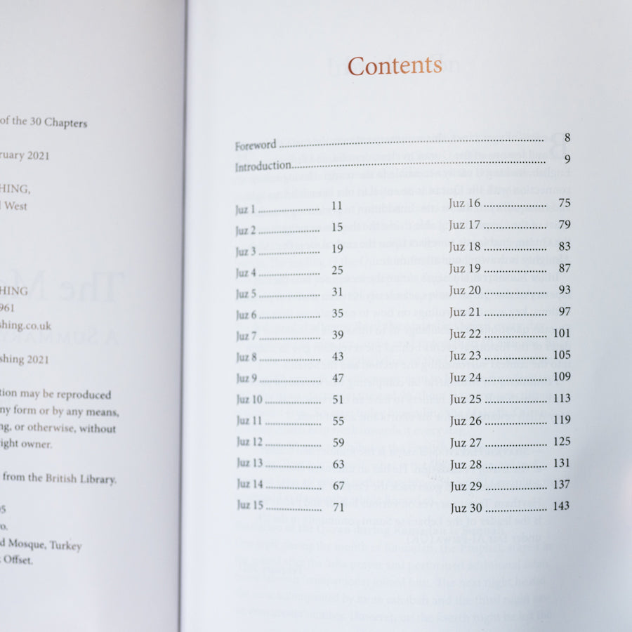 The Majestic Quran: Summary of the 30 Chapters (Juz)、mySite、topwebapps