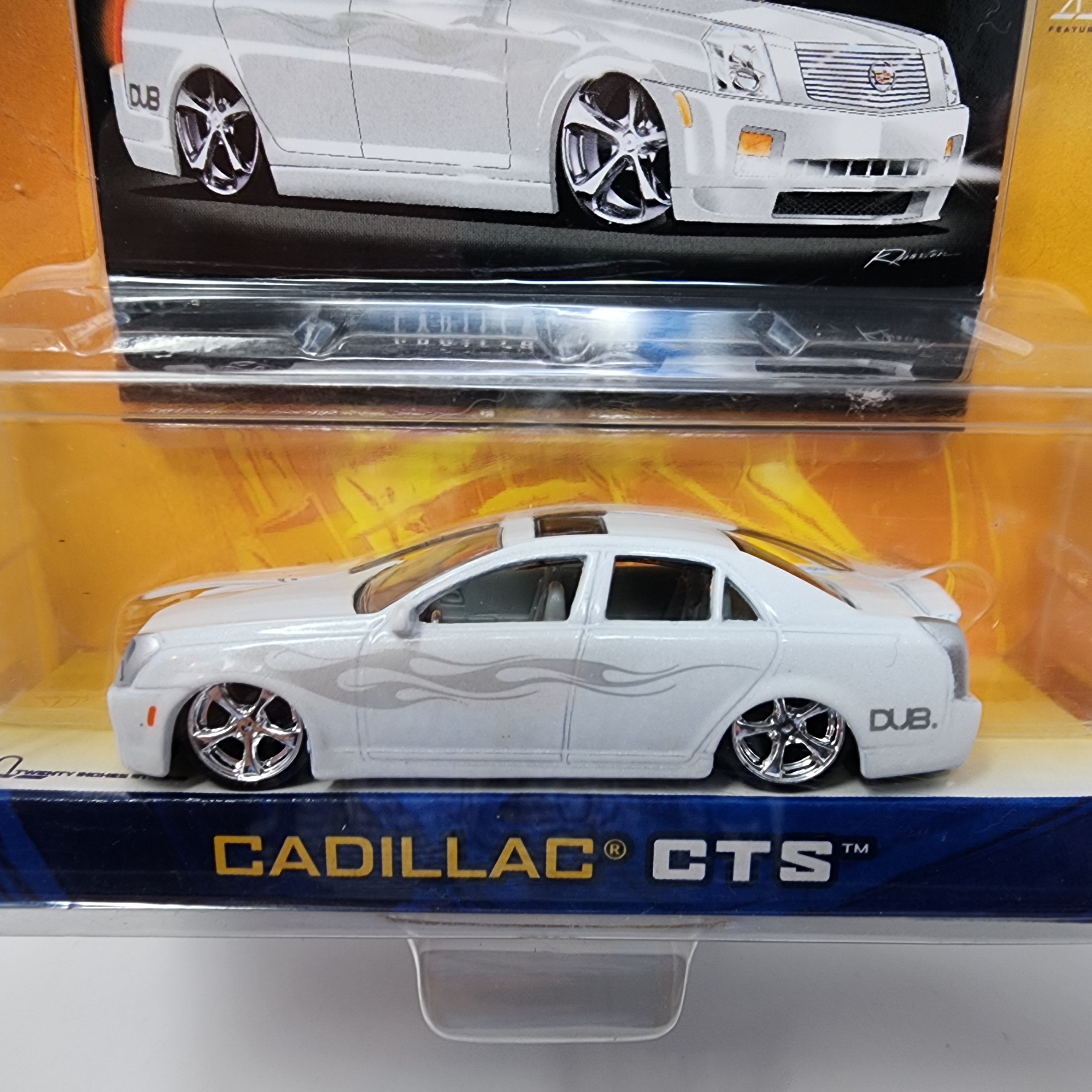 Cadillac CTS * White * Jada Toys 1:64 Scale Dub City、mySite、hgirdovlk