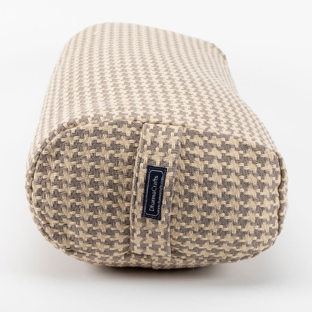 Houndstooth Beige Bolster - COVER ONLY、mySite、topwebapps