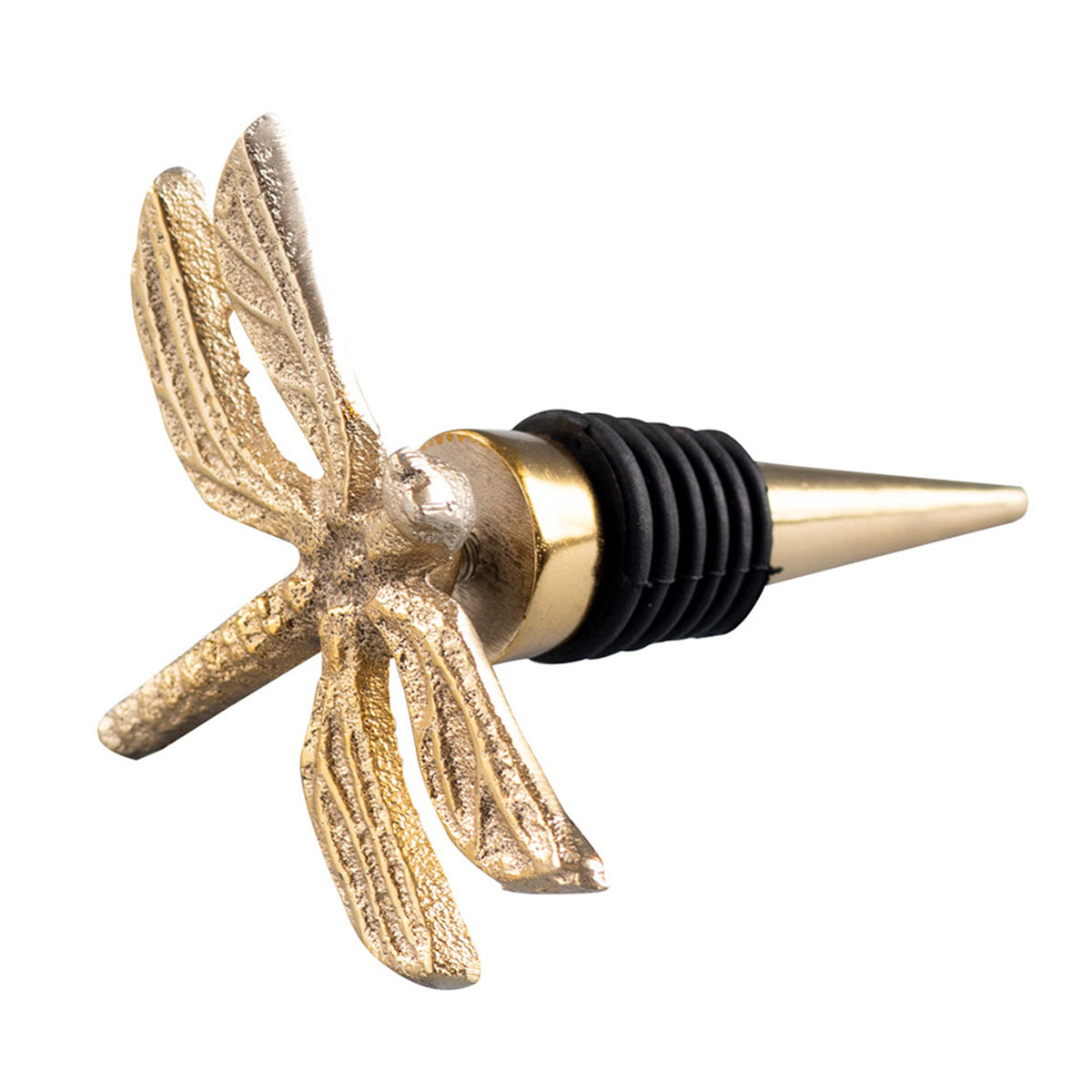 Stainless Steel Bottle Stoper | Dragonfly Shape | Gold、mySite、camillekostekn