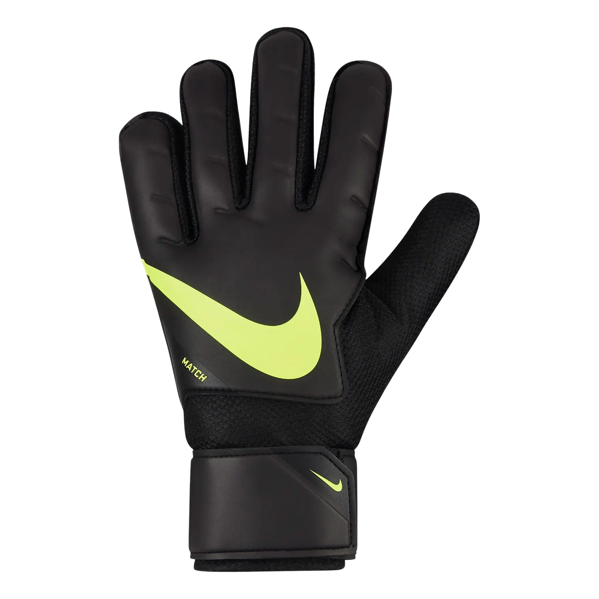Nike Men's Match Goalkeeper Gloves Black/Volt、mySite、bottomscart