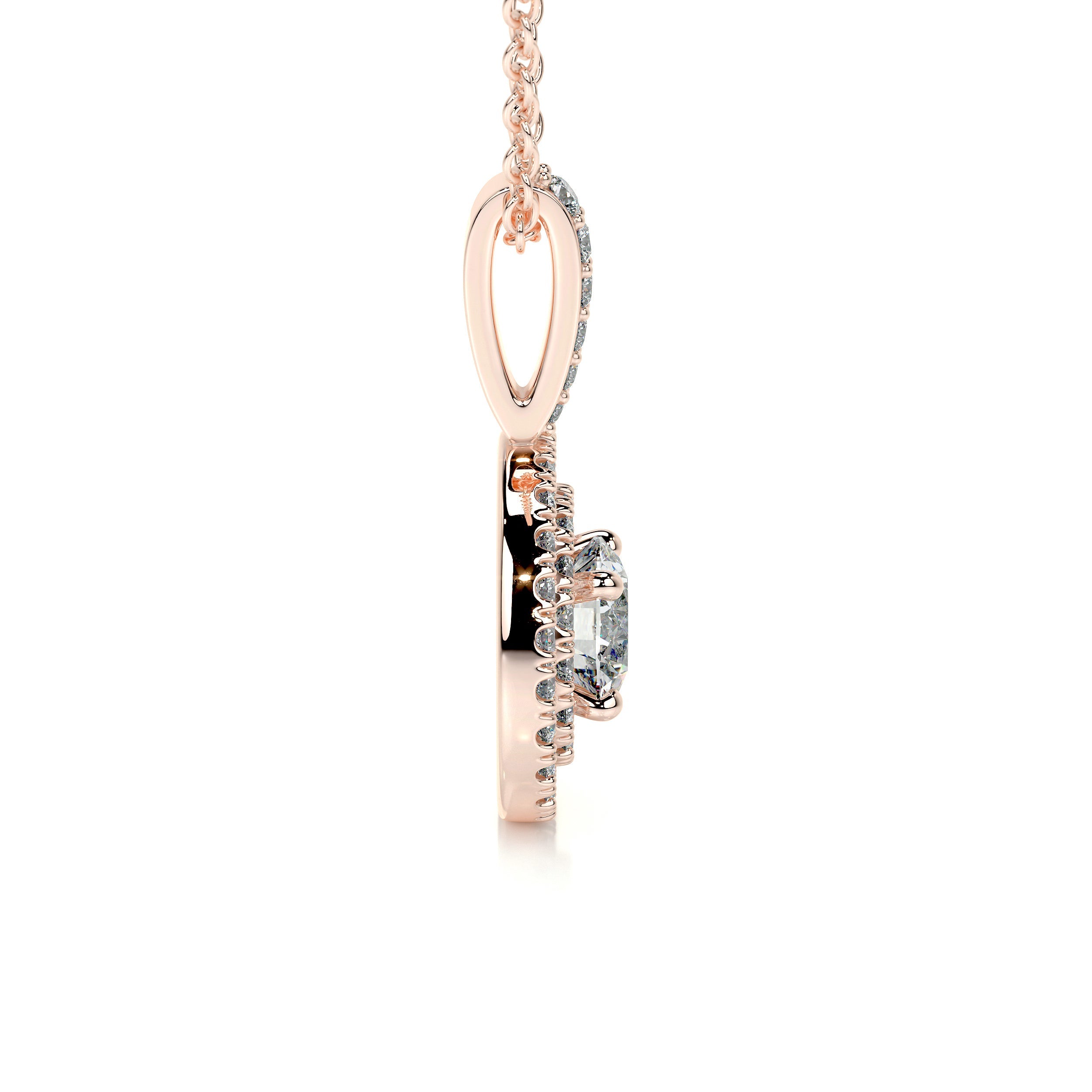 Petit Averi Lab Grown Diamond Pendant -14K Rose Gold、mySite、hinf8tx79