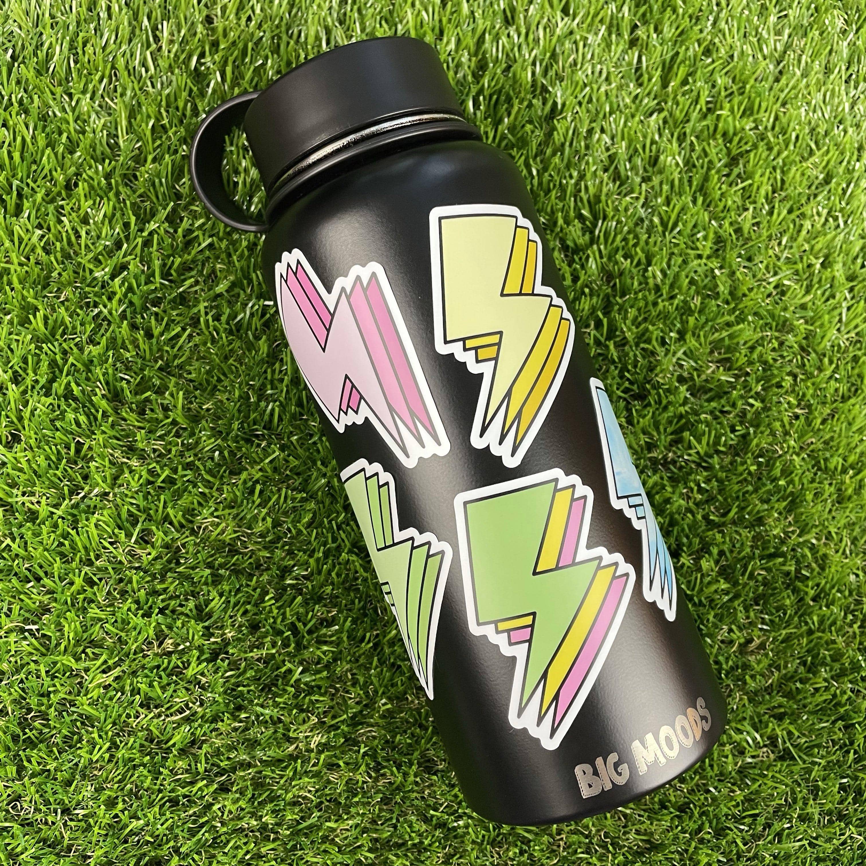  Triple Lightning Bolt Aesthetic Sticker 5 Pack、mySite、elrpsem3k