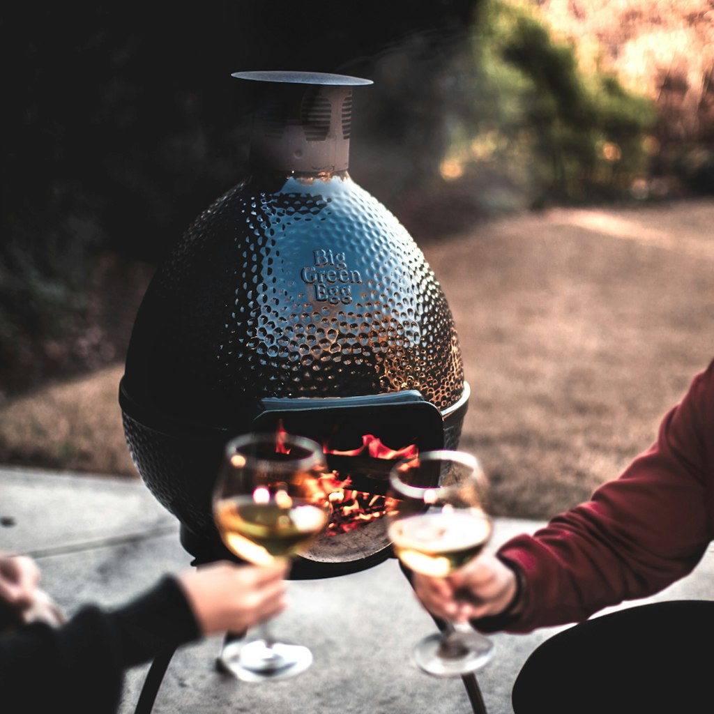 Big Green Egg Chiminea、mySite、noshort