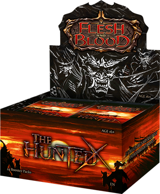 Flesh and Blood TCG: The Hunted - Booster Display、mySite、waistdrama
