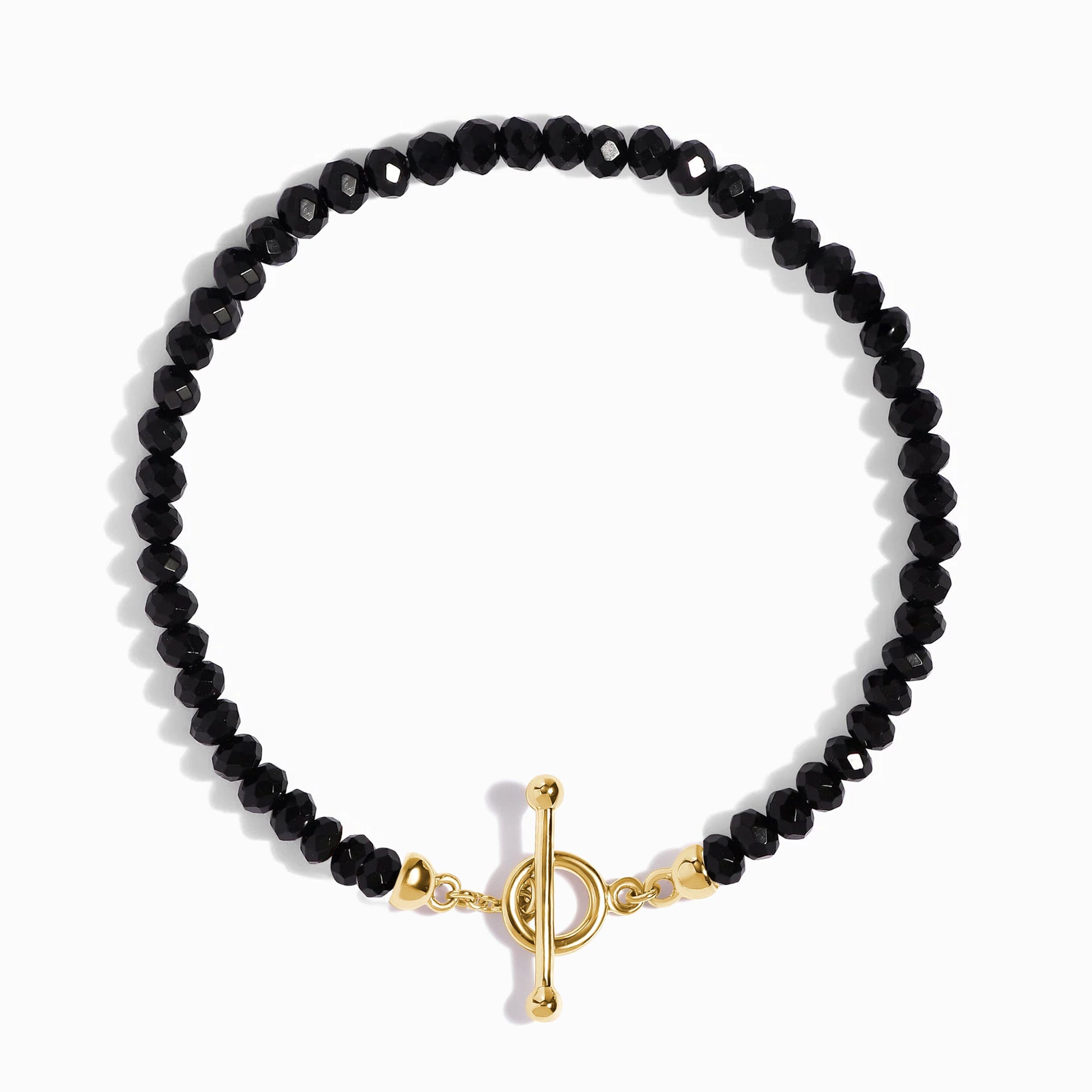 Black Obsidian T-Lock Beads Bracelet - Raise Your Vibrations、mySite、hinf8tx79