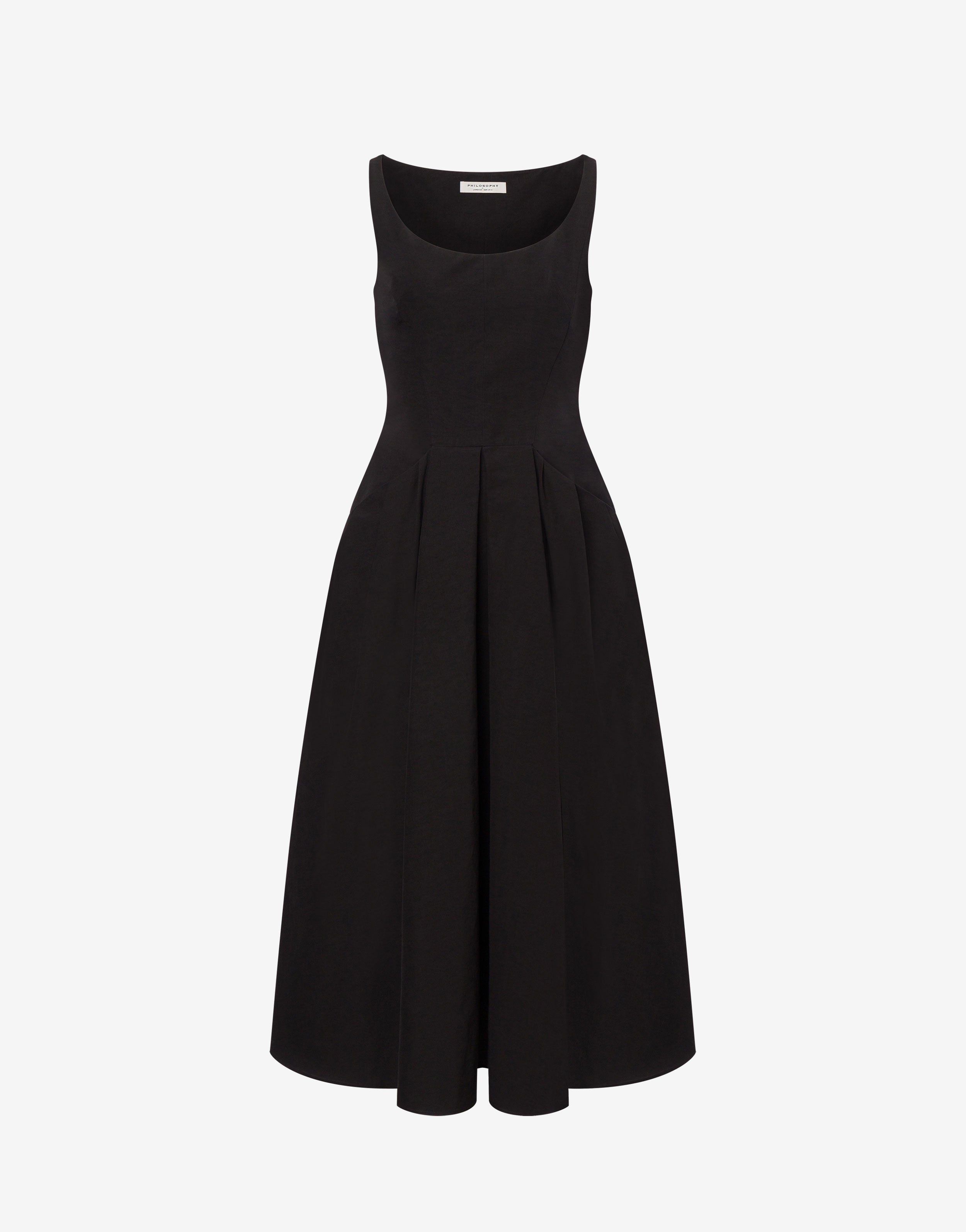 Abito longuette in cotone tecnico、mySite、aoinhome