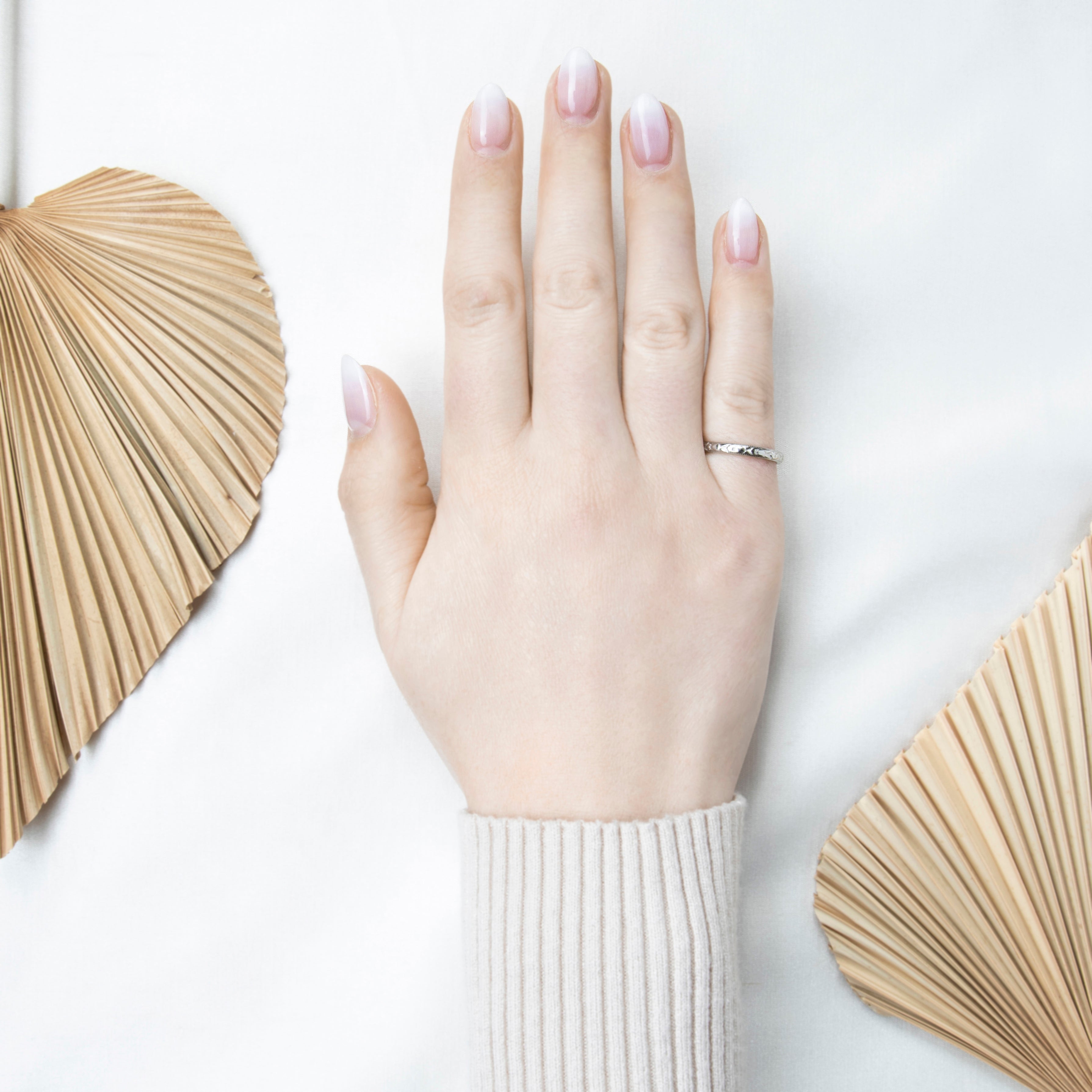 Antique Art Deco 18k White & Yellow Gold Blossom Band Ring 6.00、mySite、hinf8tx79