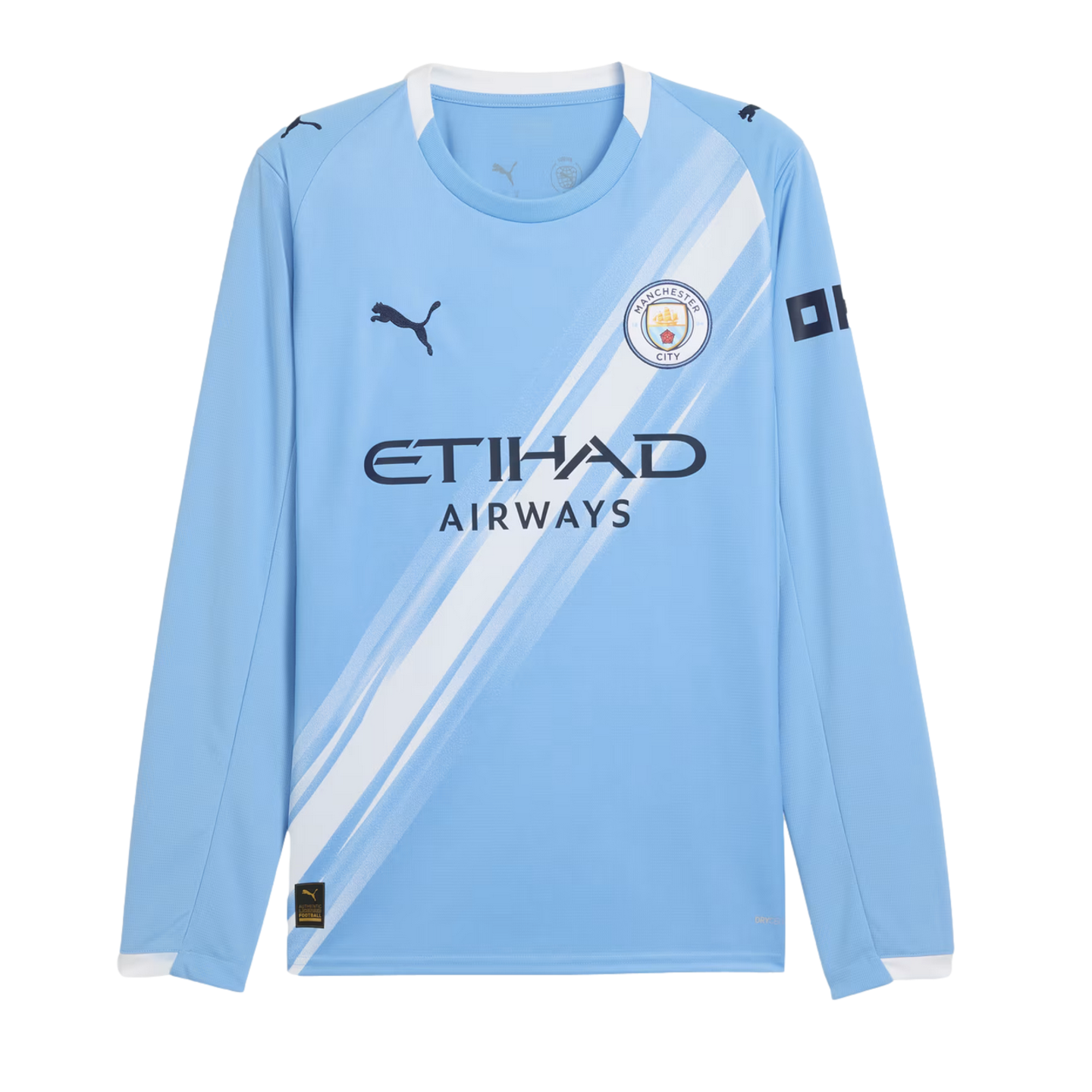 Puma Manchester City 25/26 Long Sleeve Home Jersey、mySite、noshort